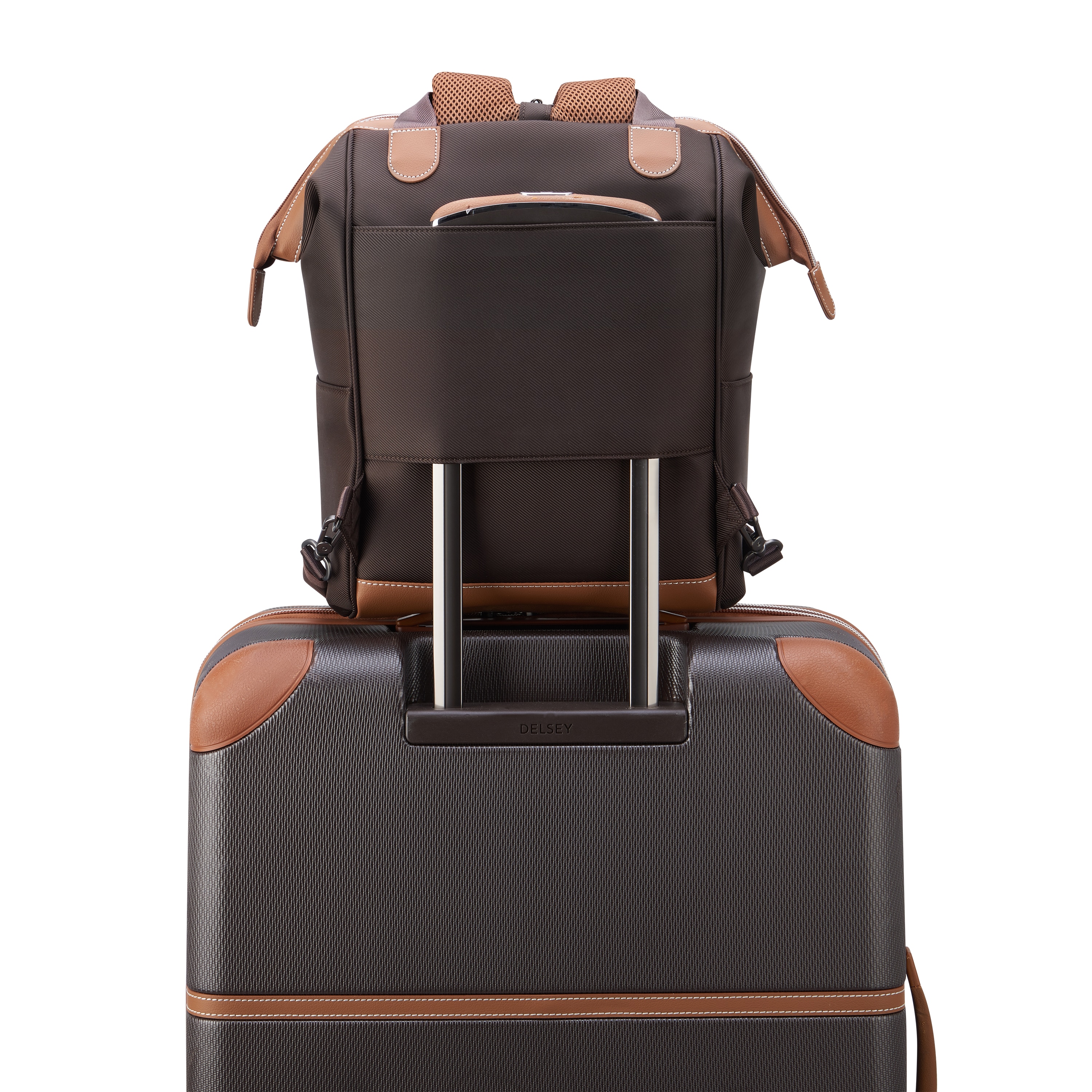 Mochila DELSEY Chatelet Air 2.0 em Castanho Castanho-5