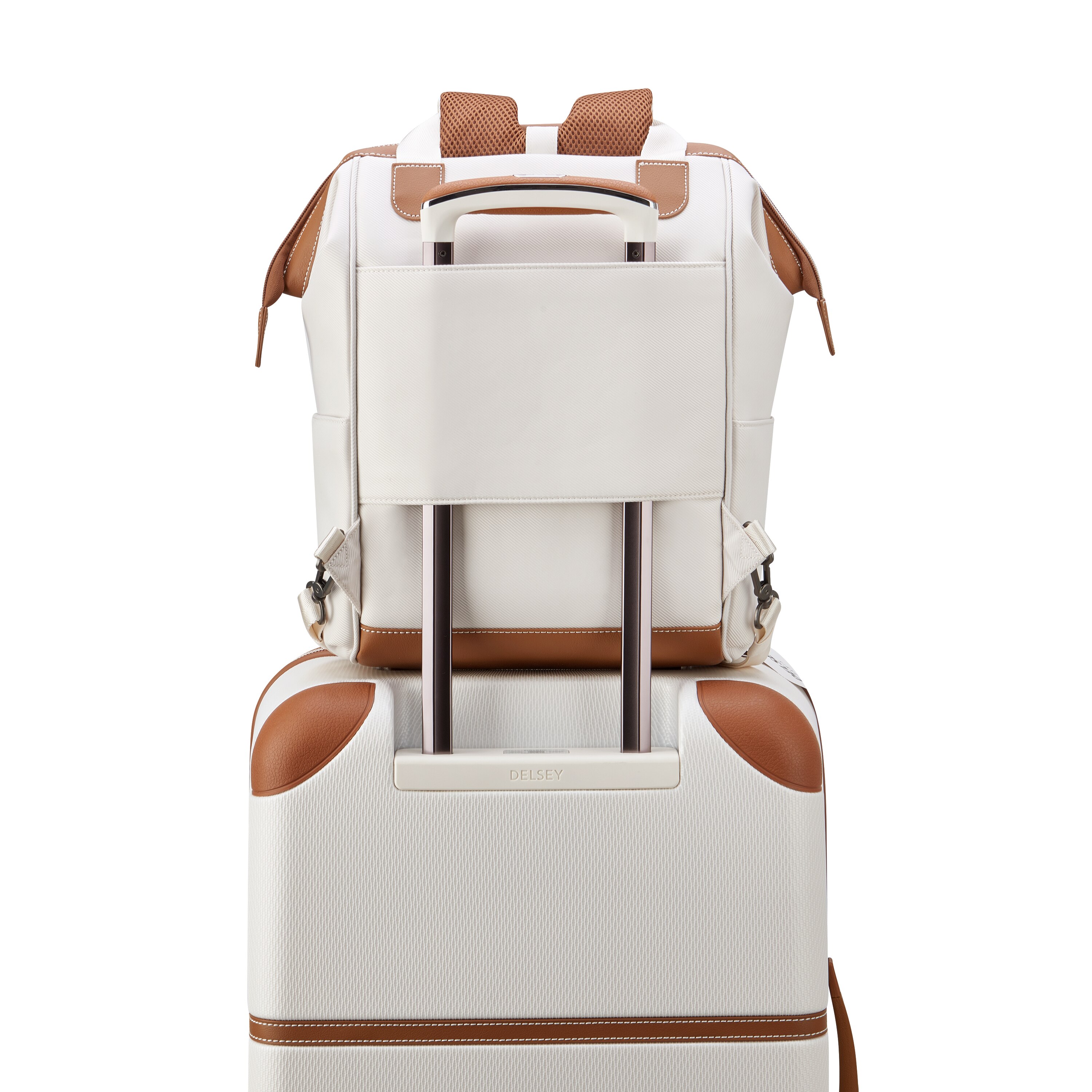 Mochila DELSEY Chatelet Air 2.0 em Angora Cru-5