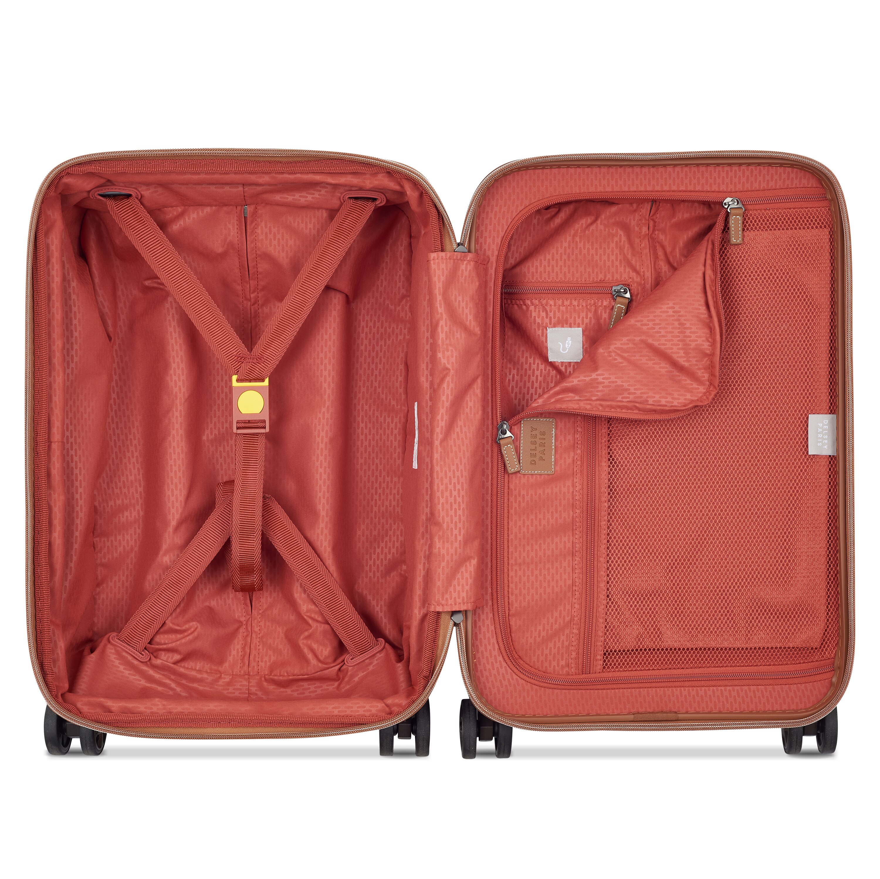 Mala de cabine Chatelet Air 2.0 - S Expandível Business (55 cm) - PC 14" em Castanho Castanho-2