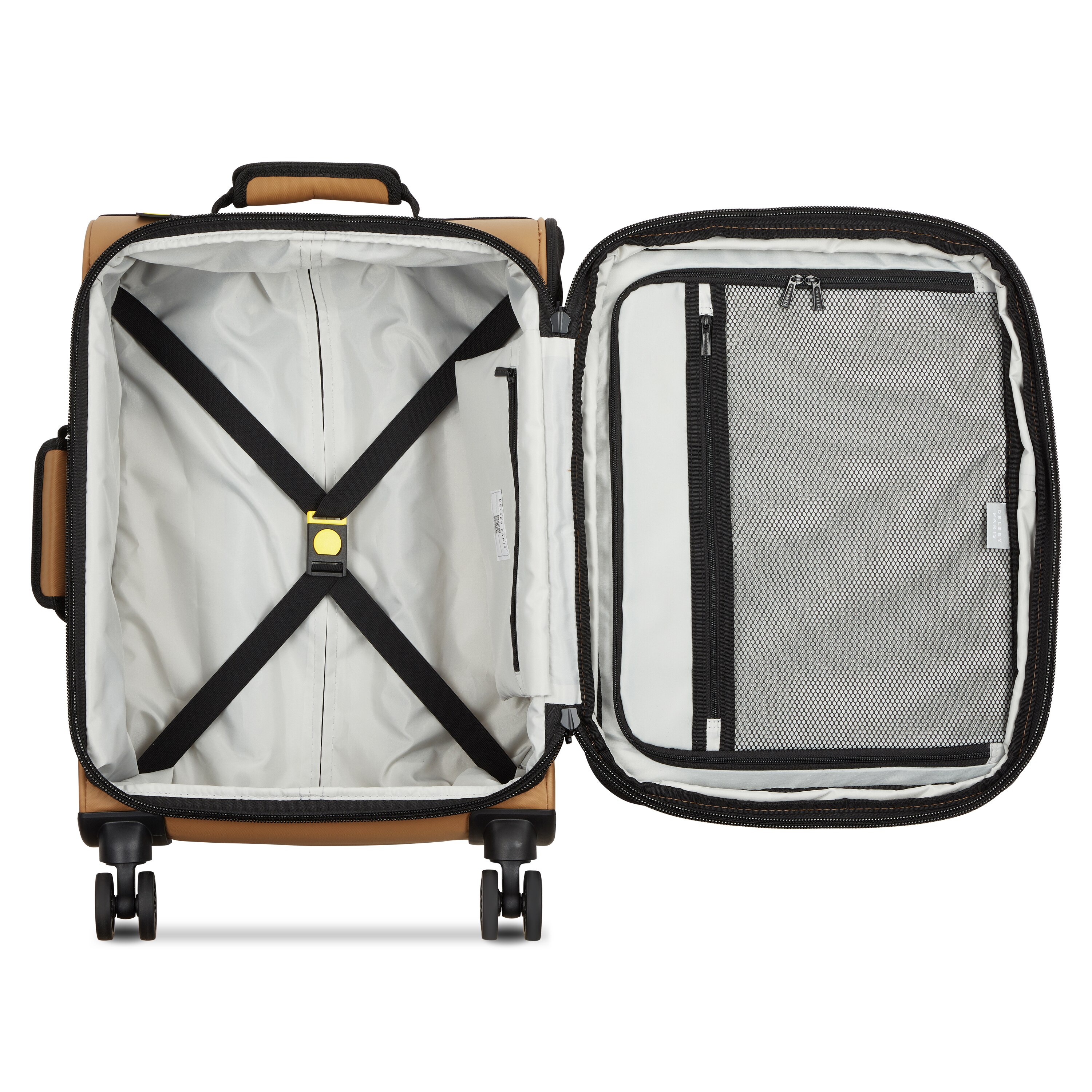 Trolley de cabine expansível Maubert 2.0 55 cm em Bege Bege-2