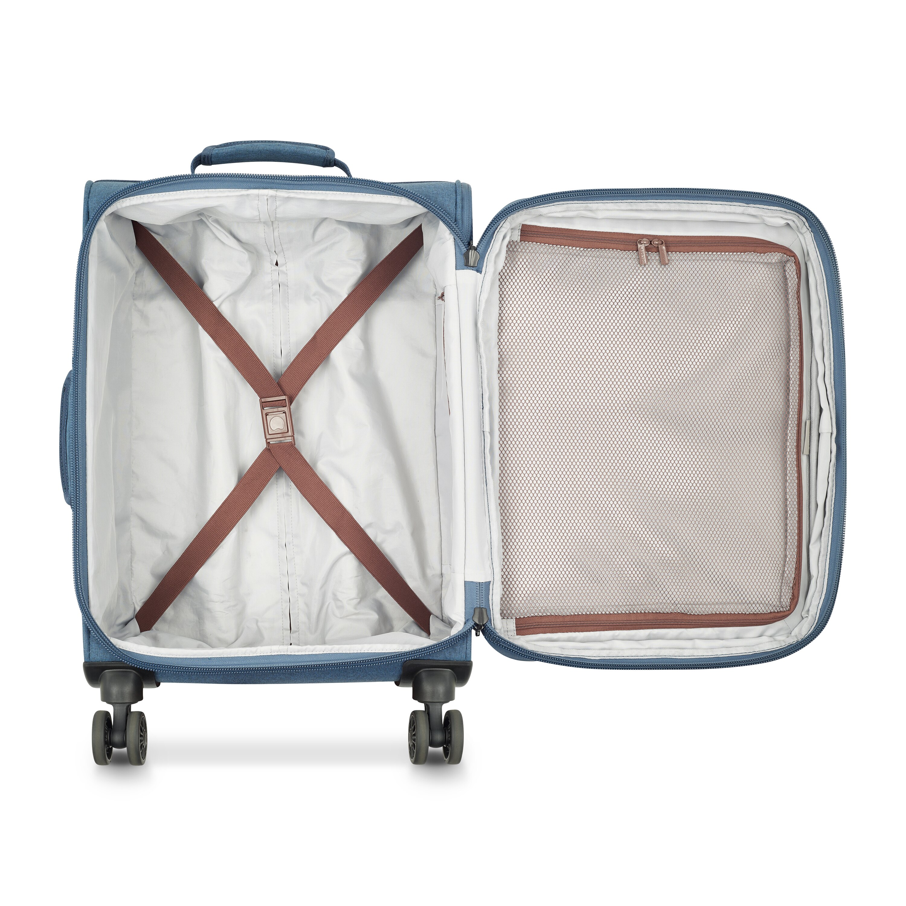 Trolley de cabine expansível 55 cm Maubert 2.0 em Azul Azul-marinho-2