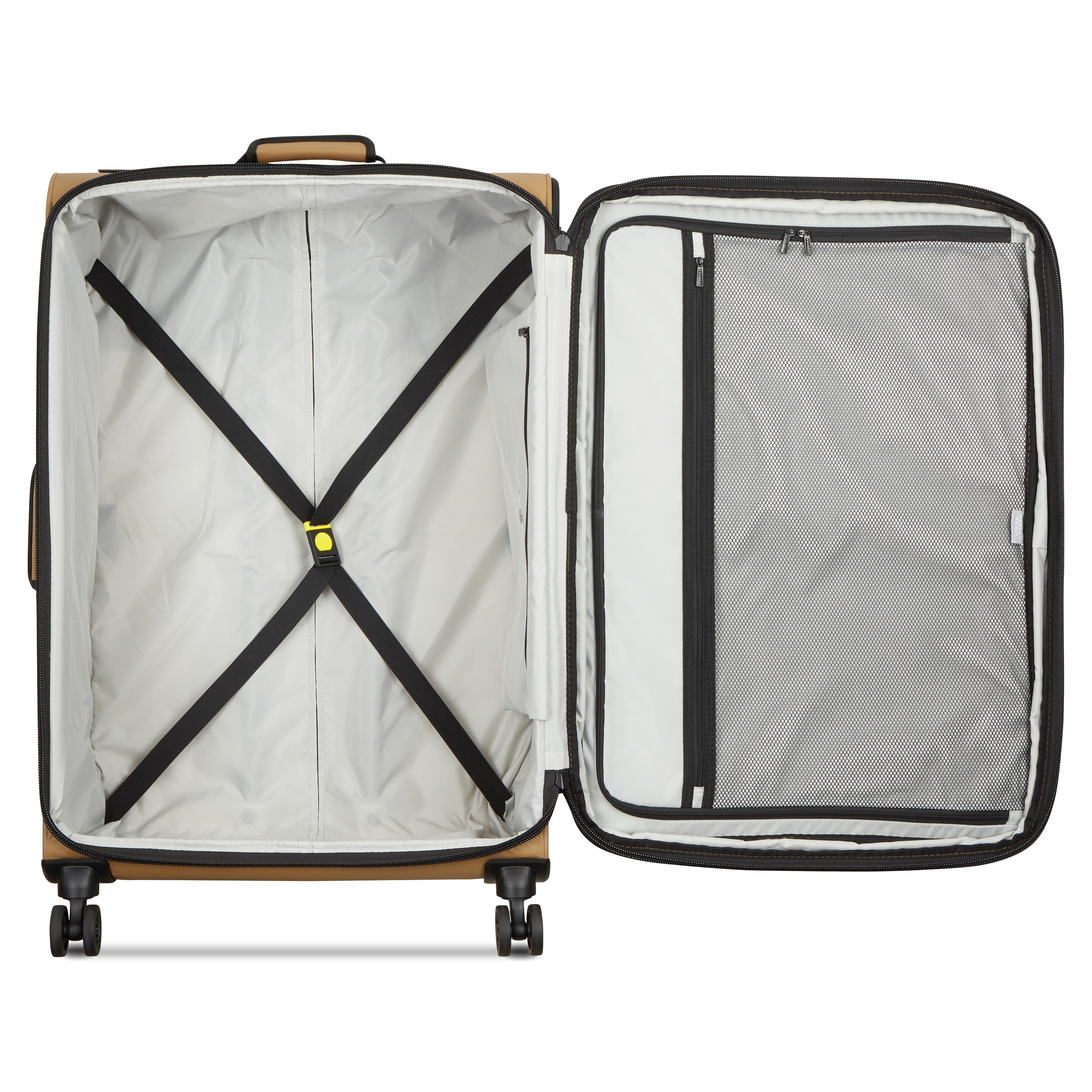 Trolley expansível de 79 cm, em Beje Bege-2