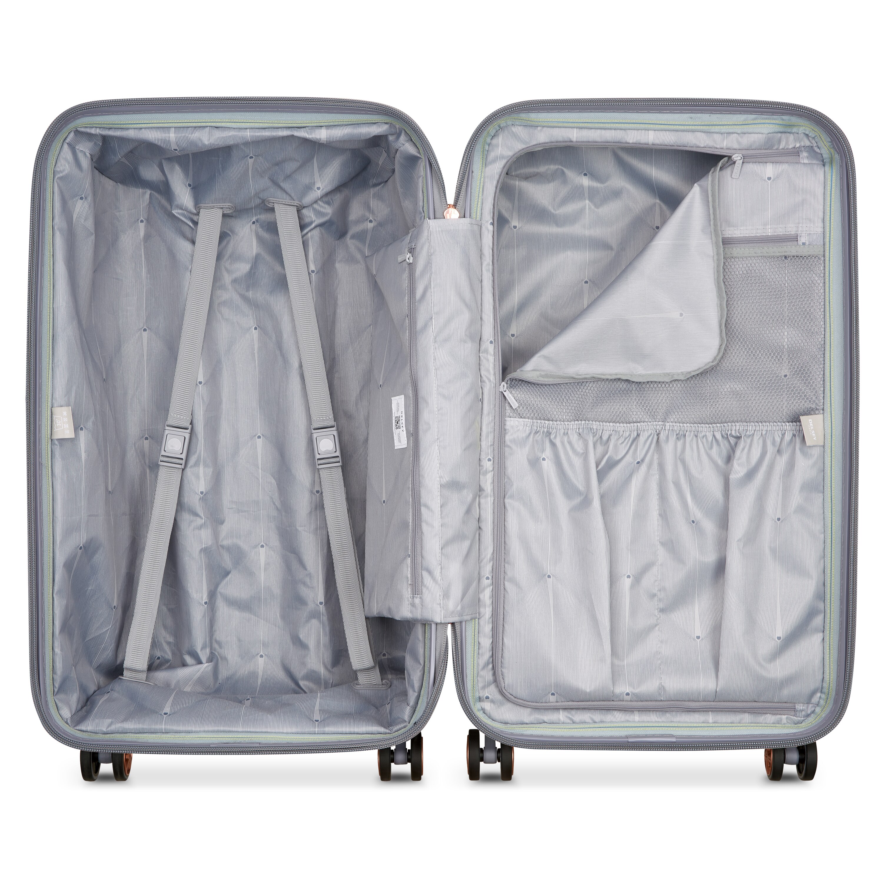 Mala trunk 74,5 cm Shadow 5.0 Em Platina Prateado-2