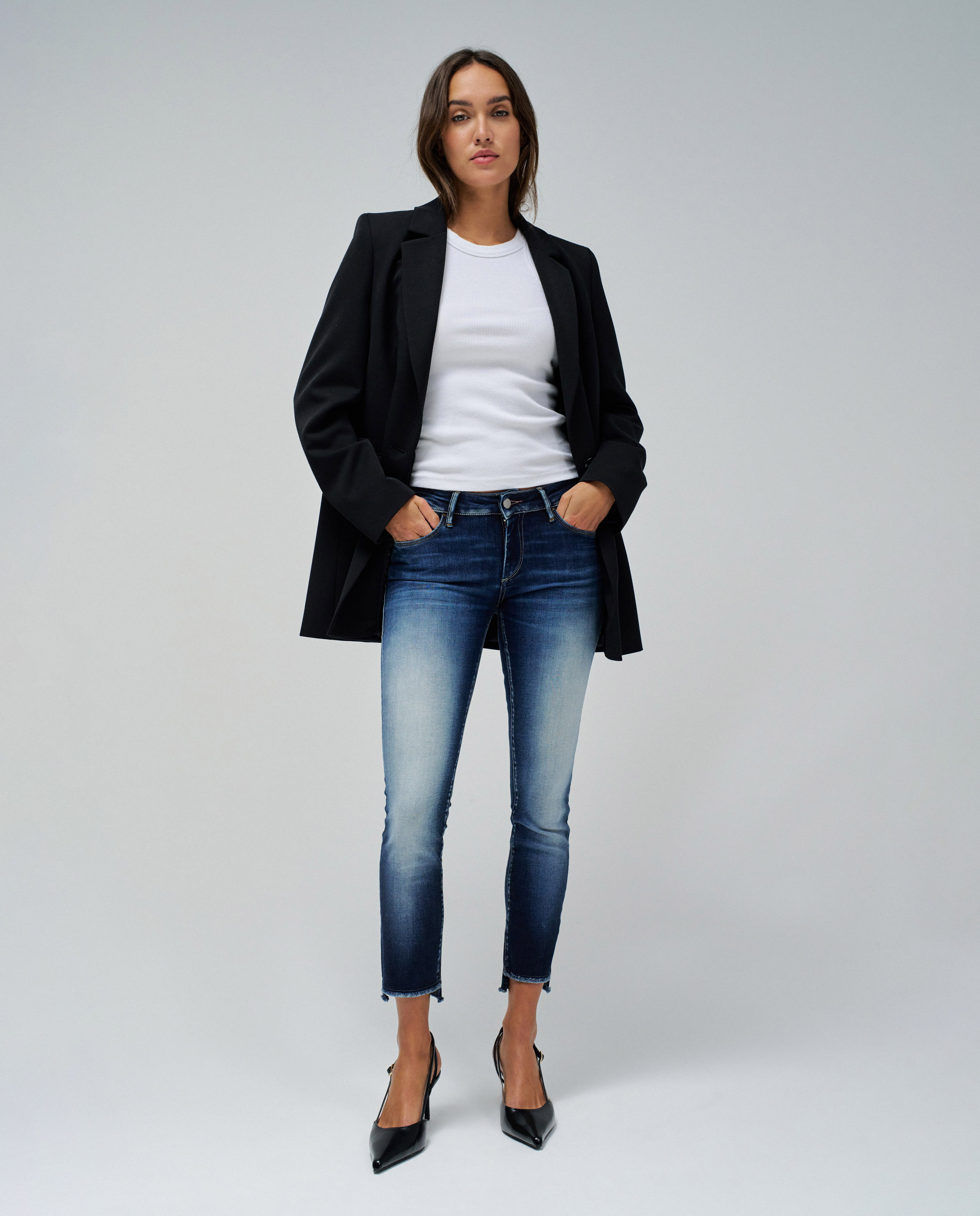 Imagem 0 de Jeans Skinny Wonder Push Up Cropped