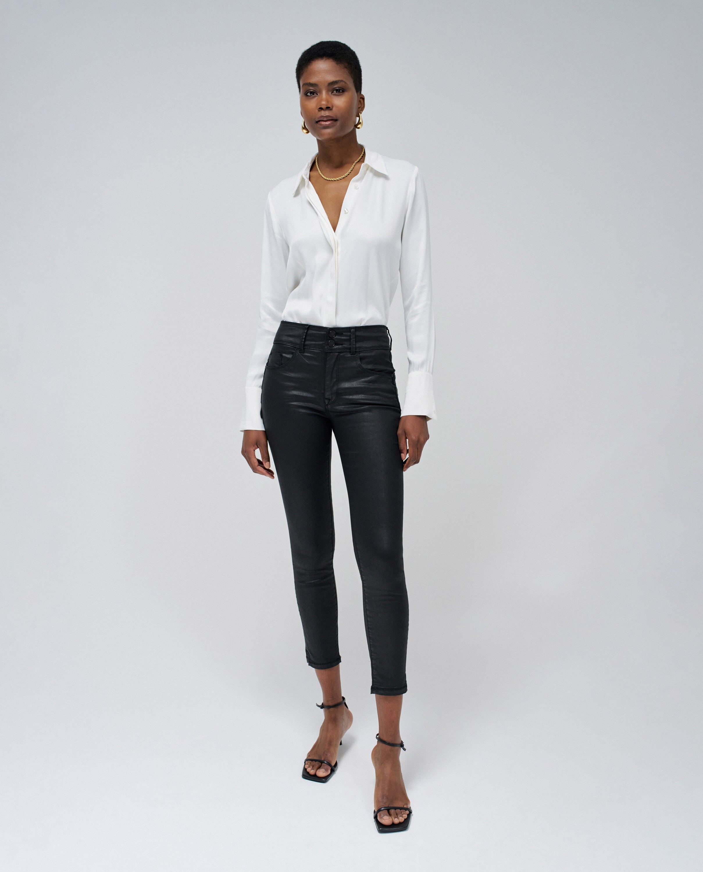 Imagem 0 de Calças Skinny Secret Push In Enceradas