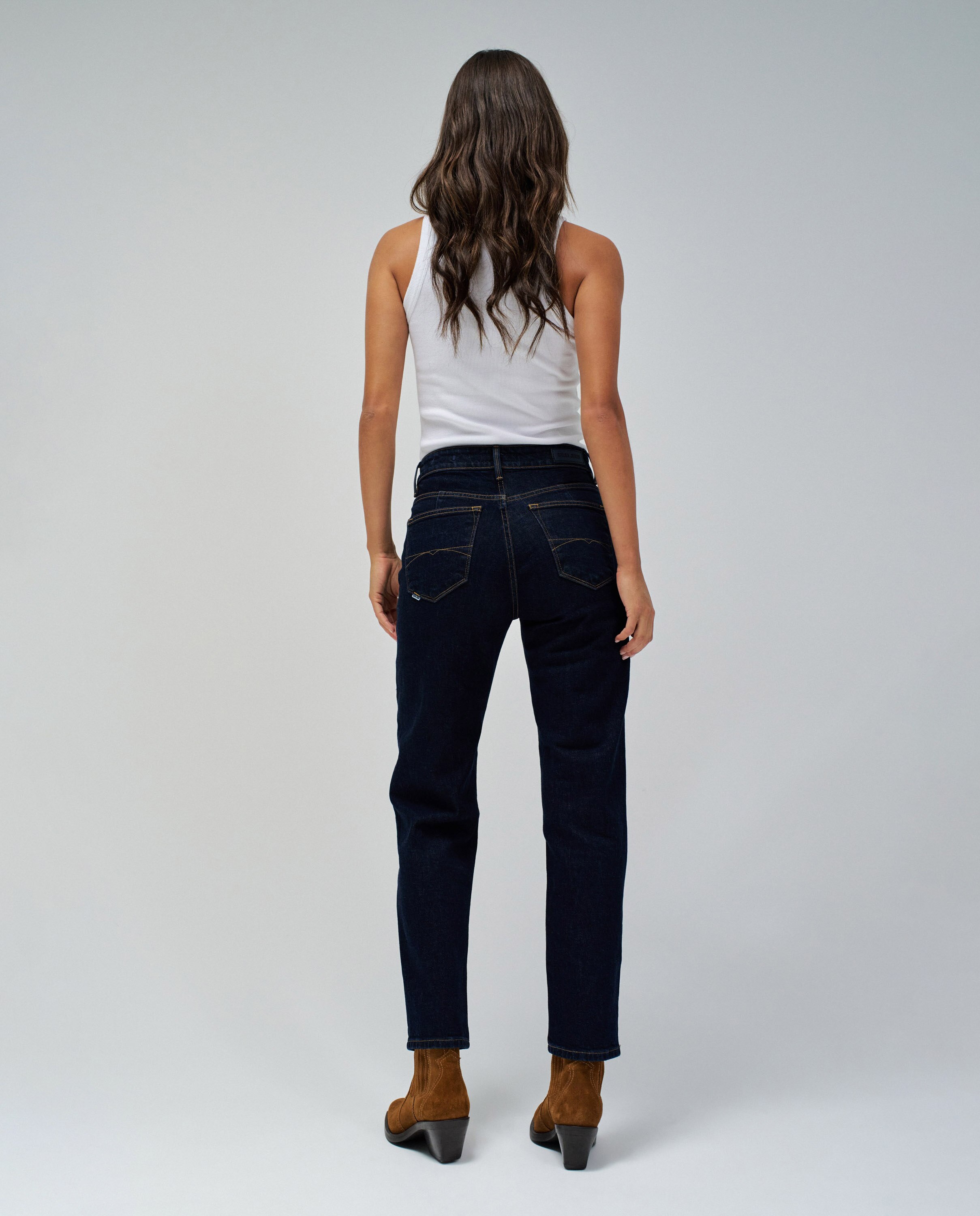 Jeans Skinny Slim Preto-3
