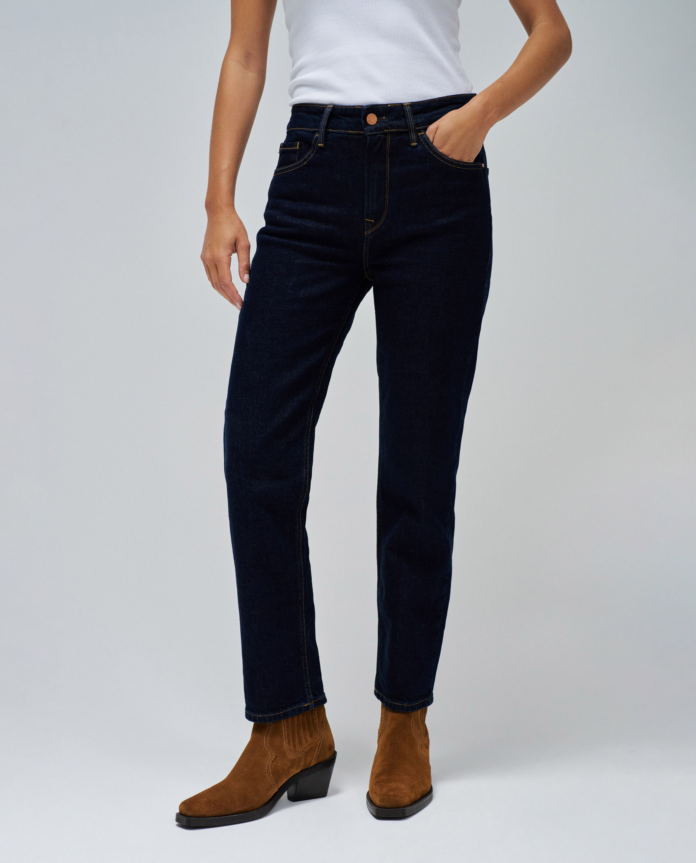 Jeans Skinny Slim Preto-5