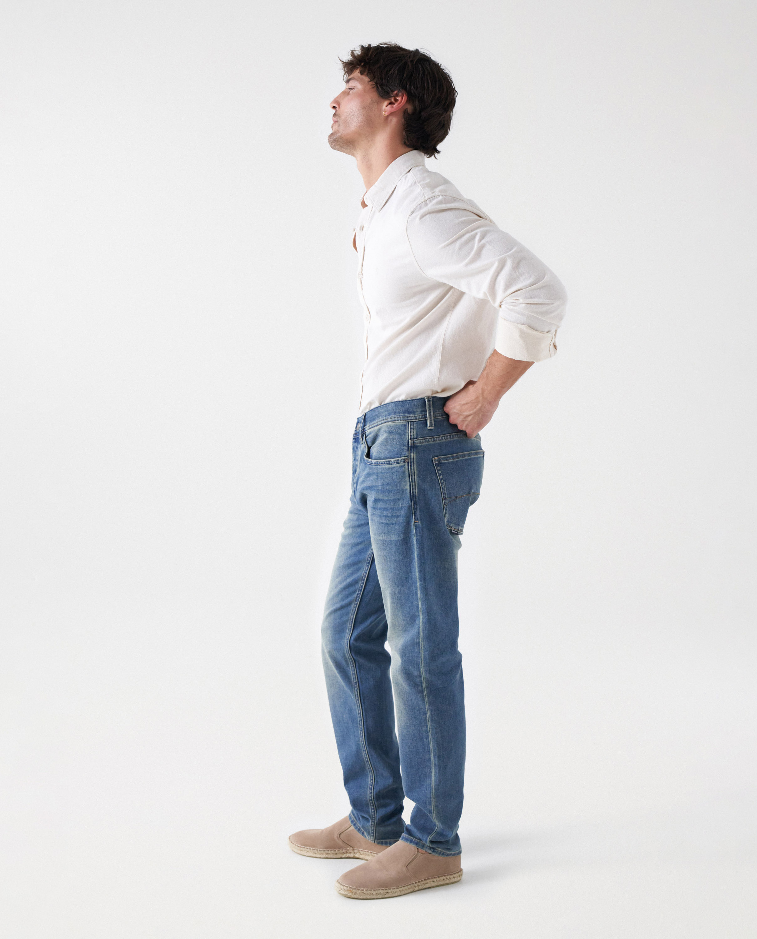 Jeans Slim Coolmax Azul denim-2