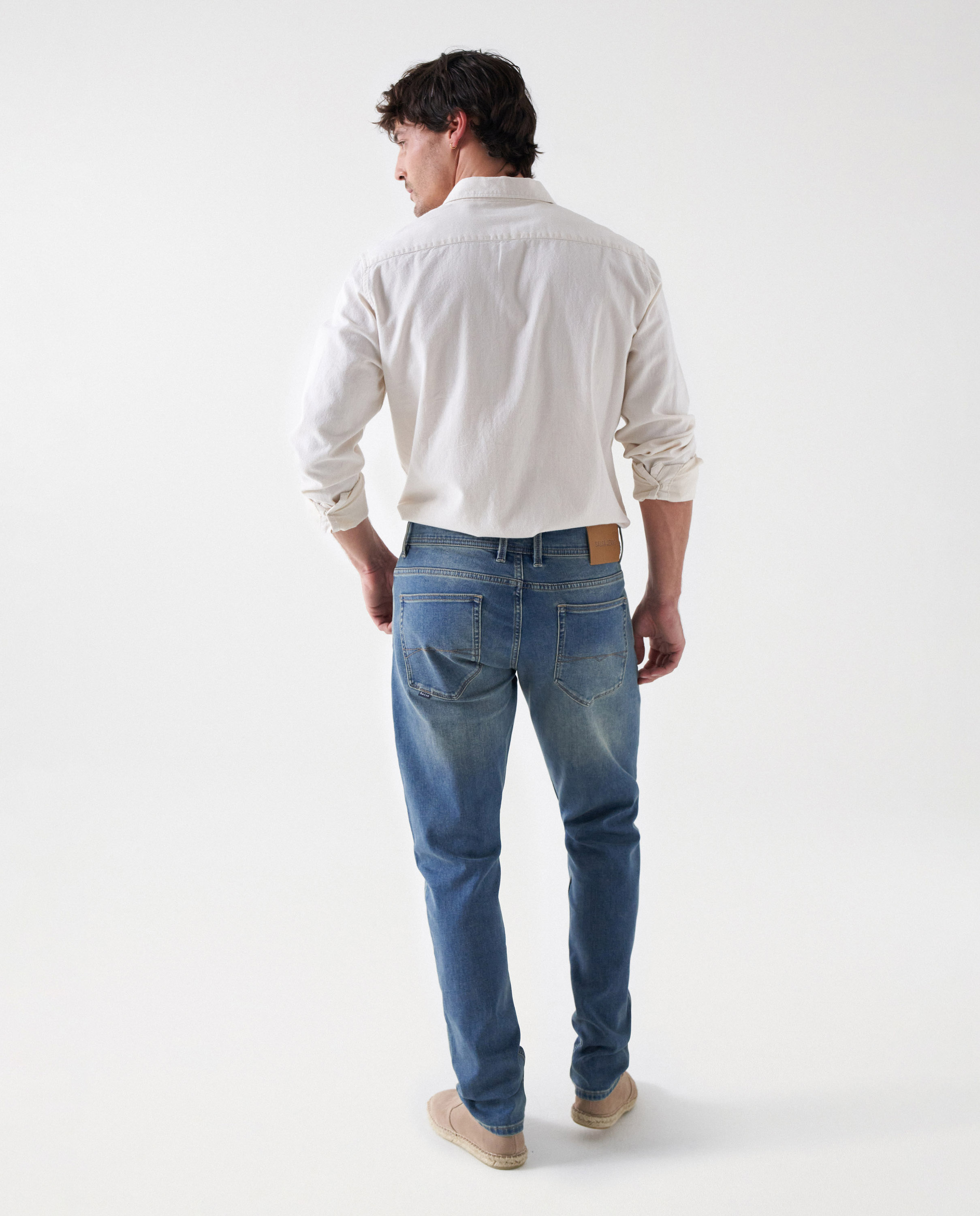 Jeans Slim Coolmax Azul denim-3