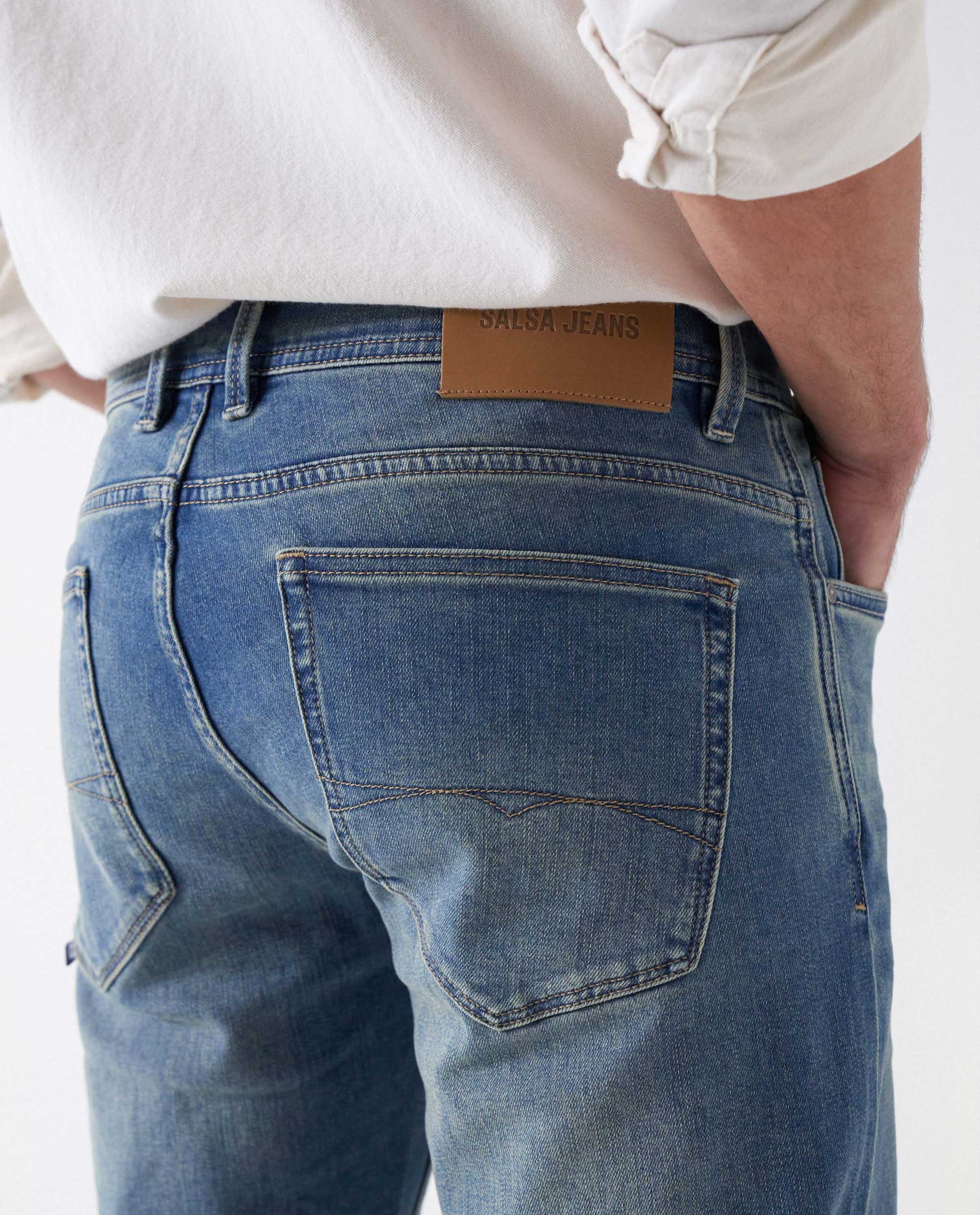 Jeans Slim Coolmax Azul denim-4