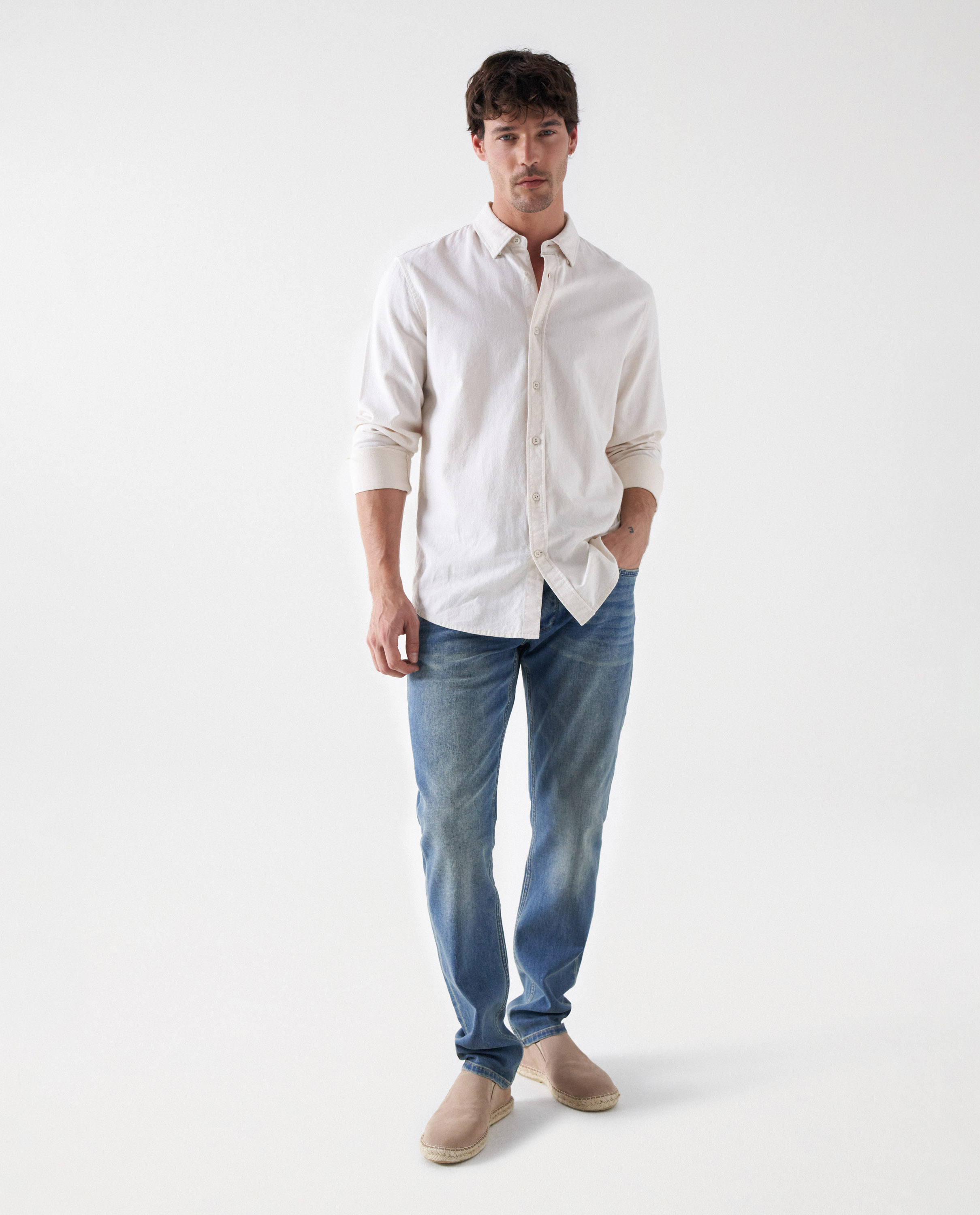 Jeans Slim Coolmax Azul denim-5