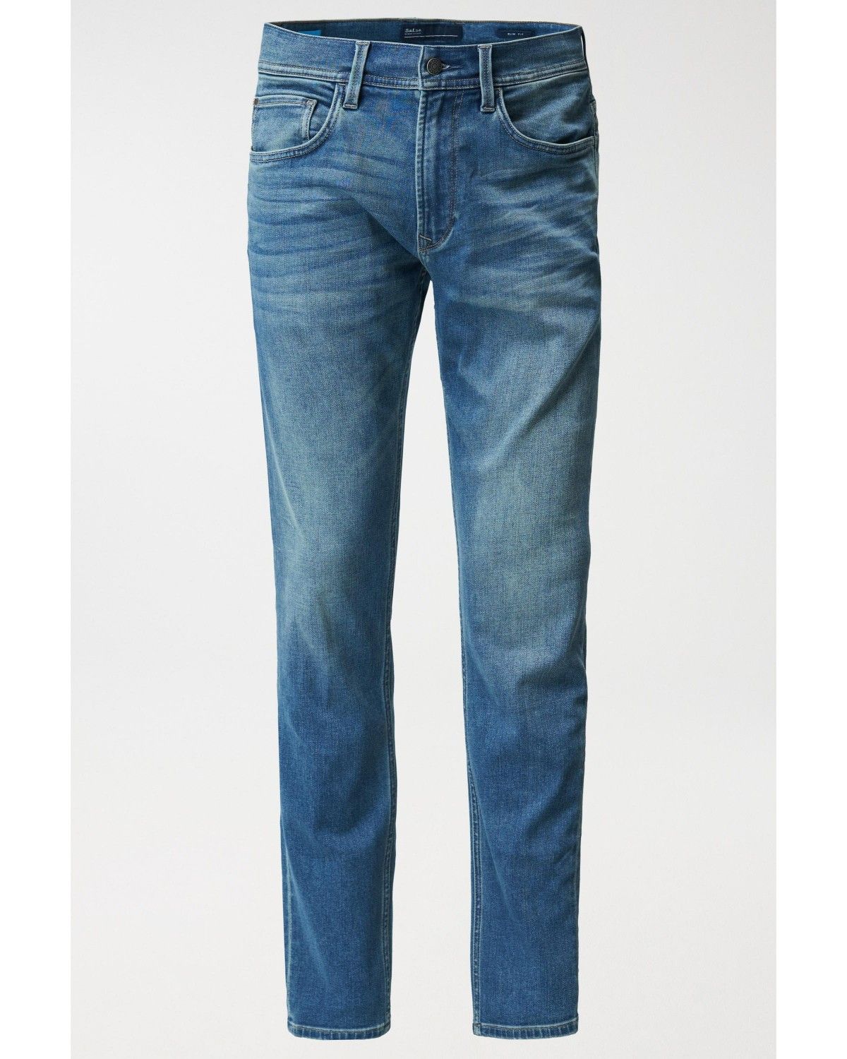 Jeans Slim Coolmax Azul denim-6
