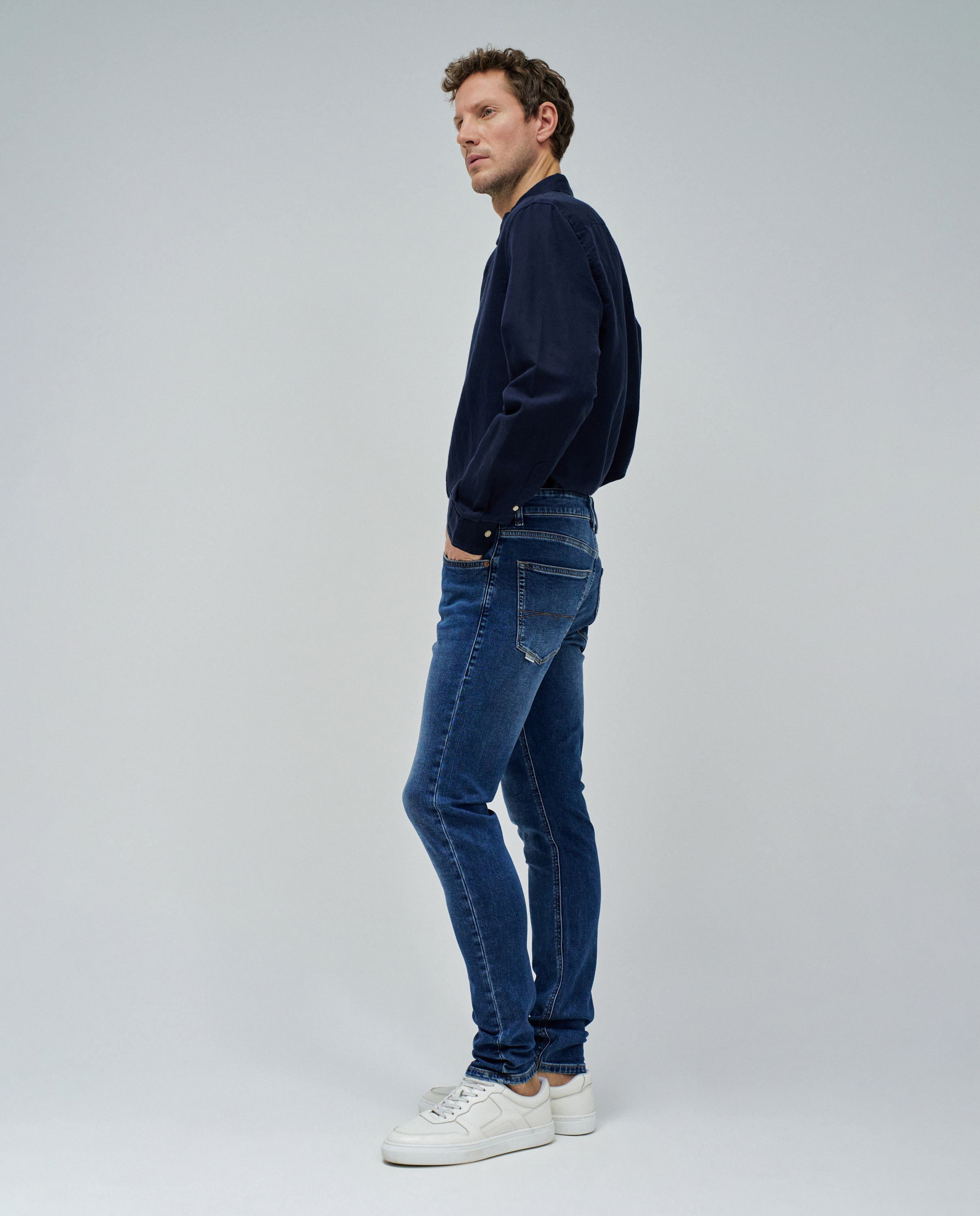 Jeans Skinny Fit Azul-2