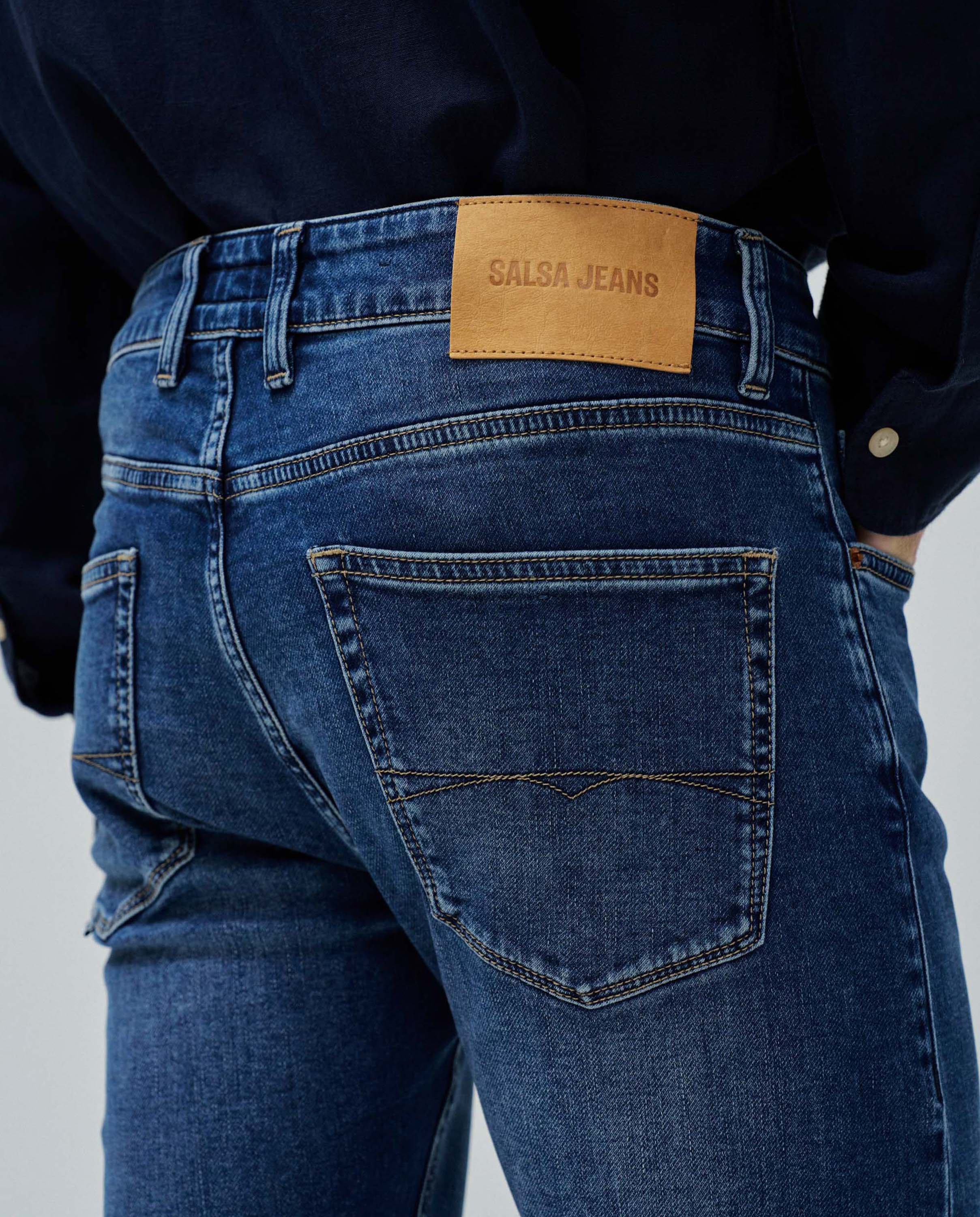 Jeans Skinny Fit Azul-4