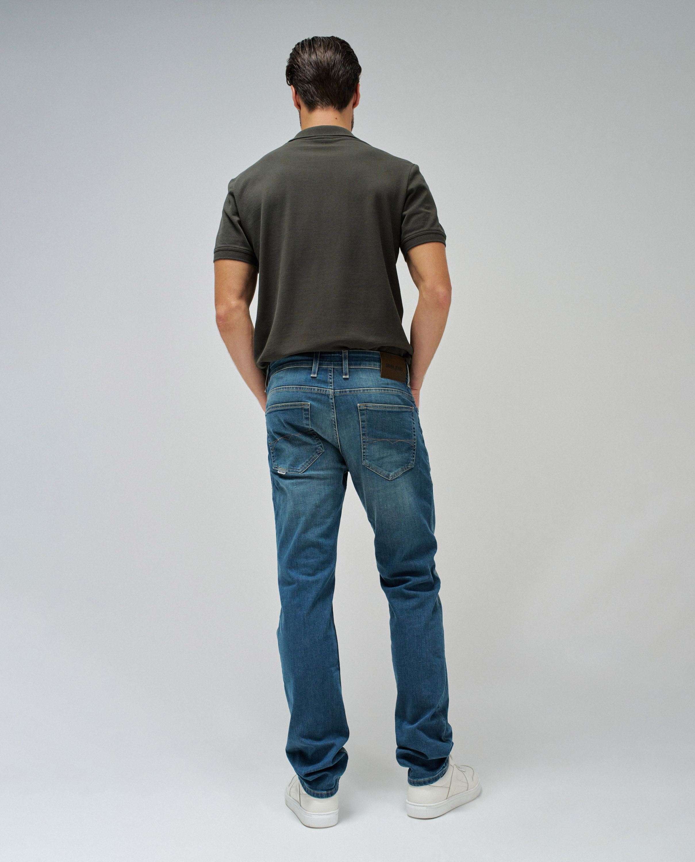 Jeans Regular Fit Azul-3