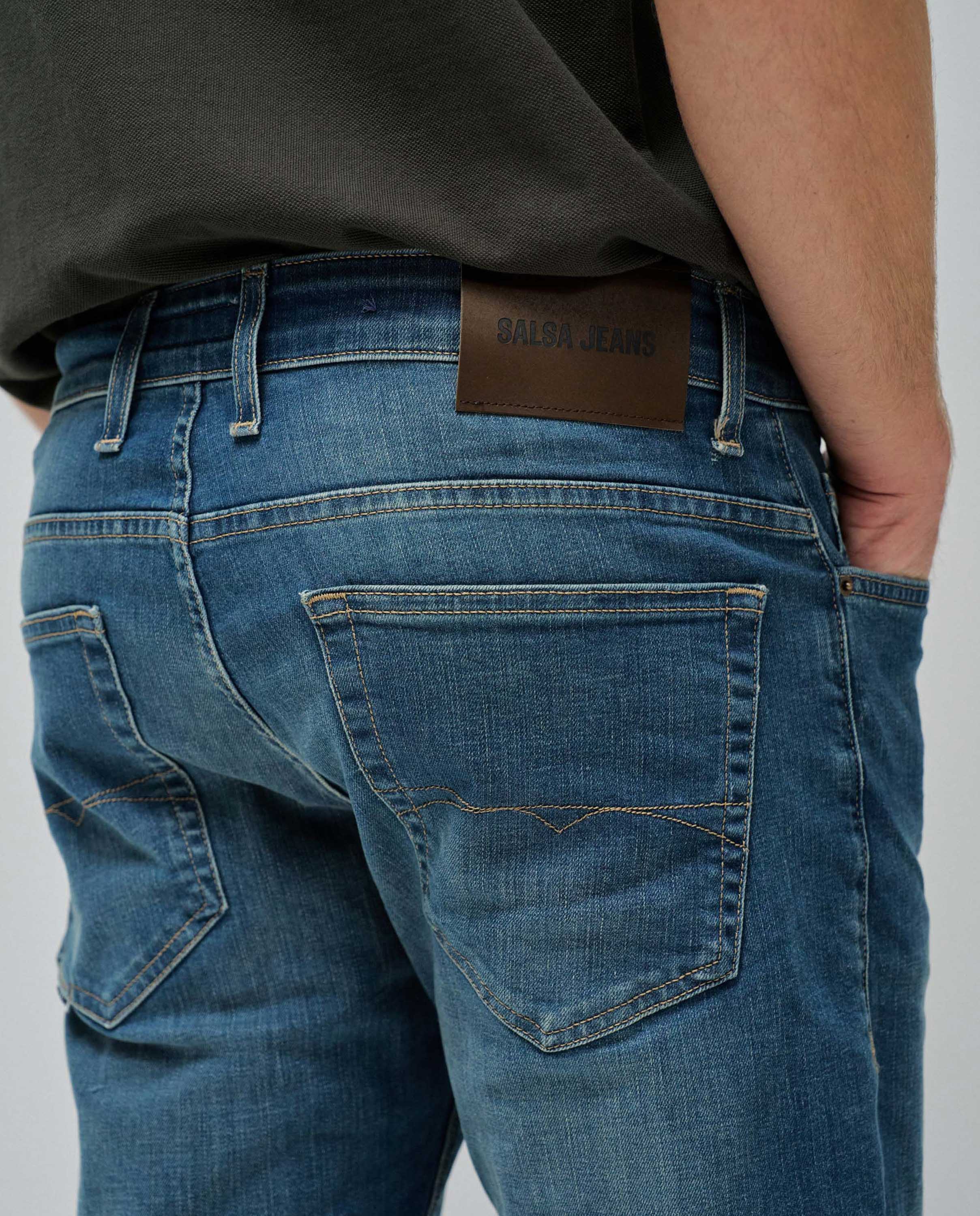 Jeans Regular Fit Azul-4