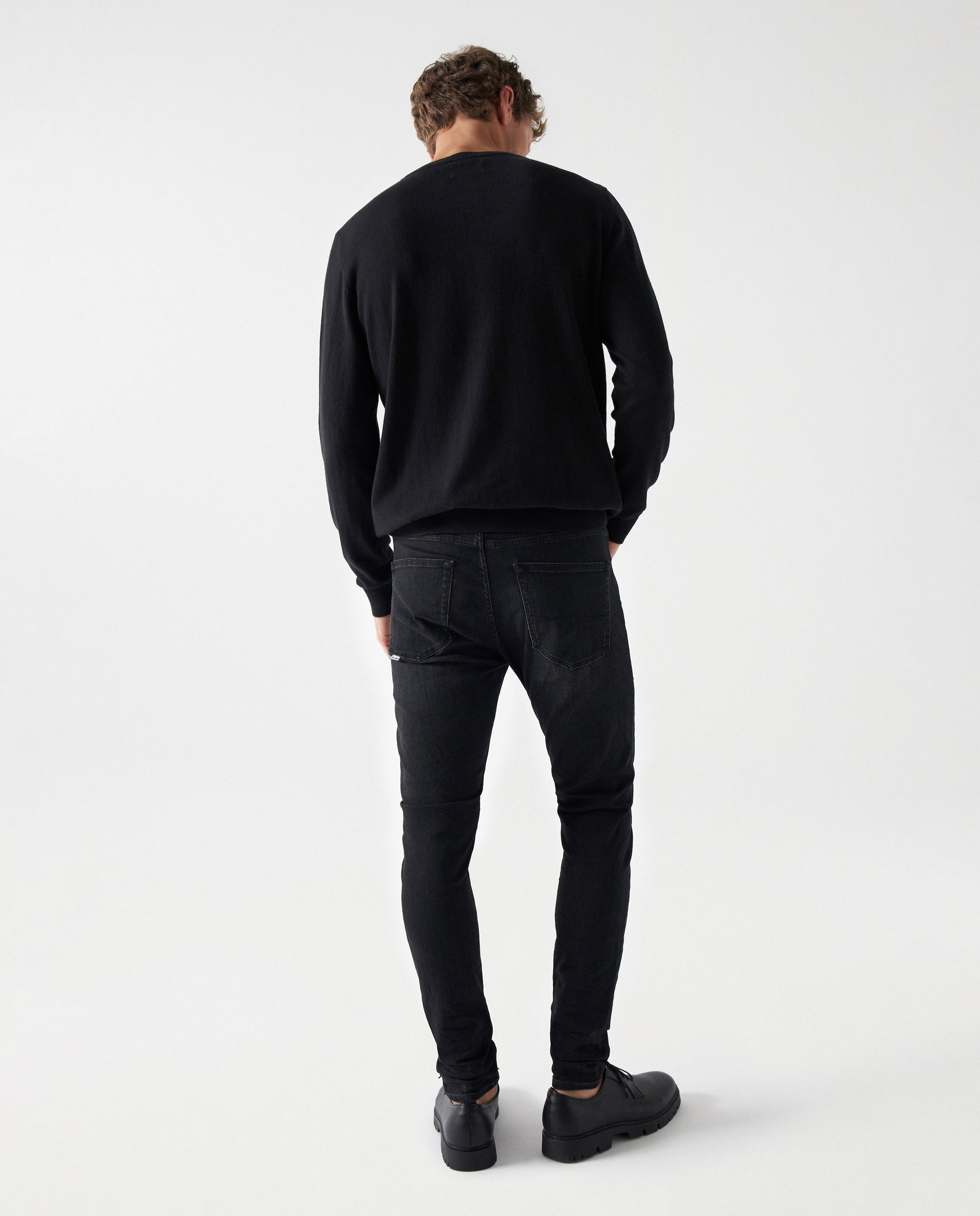 Jeans Skinny Preto-3