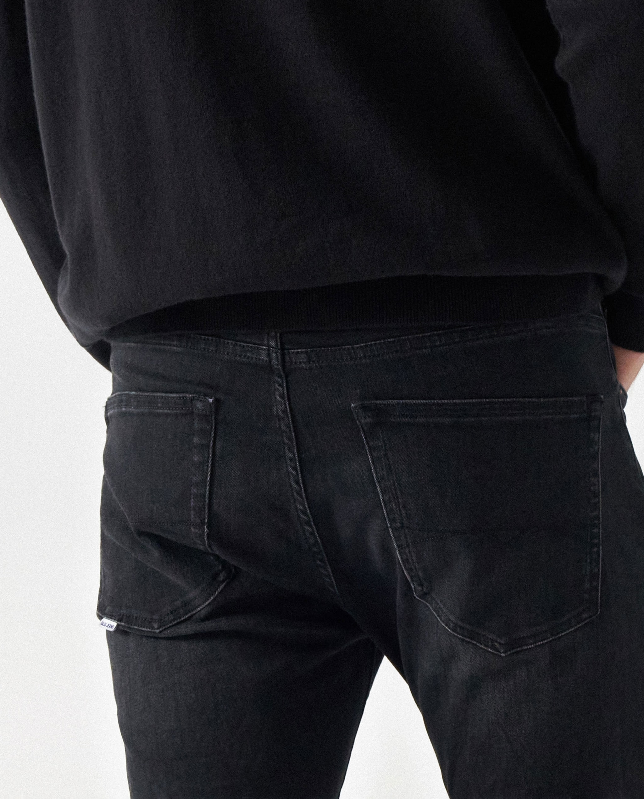 Jeans Skinny Preto-4