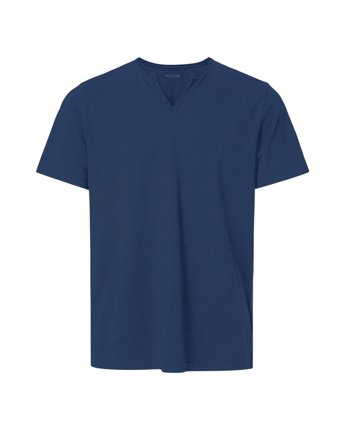 T-shirt com Logo Azul-6