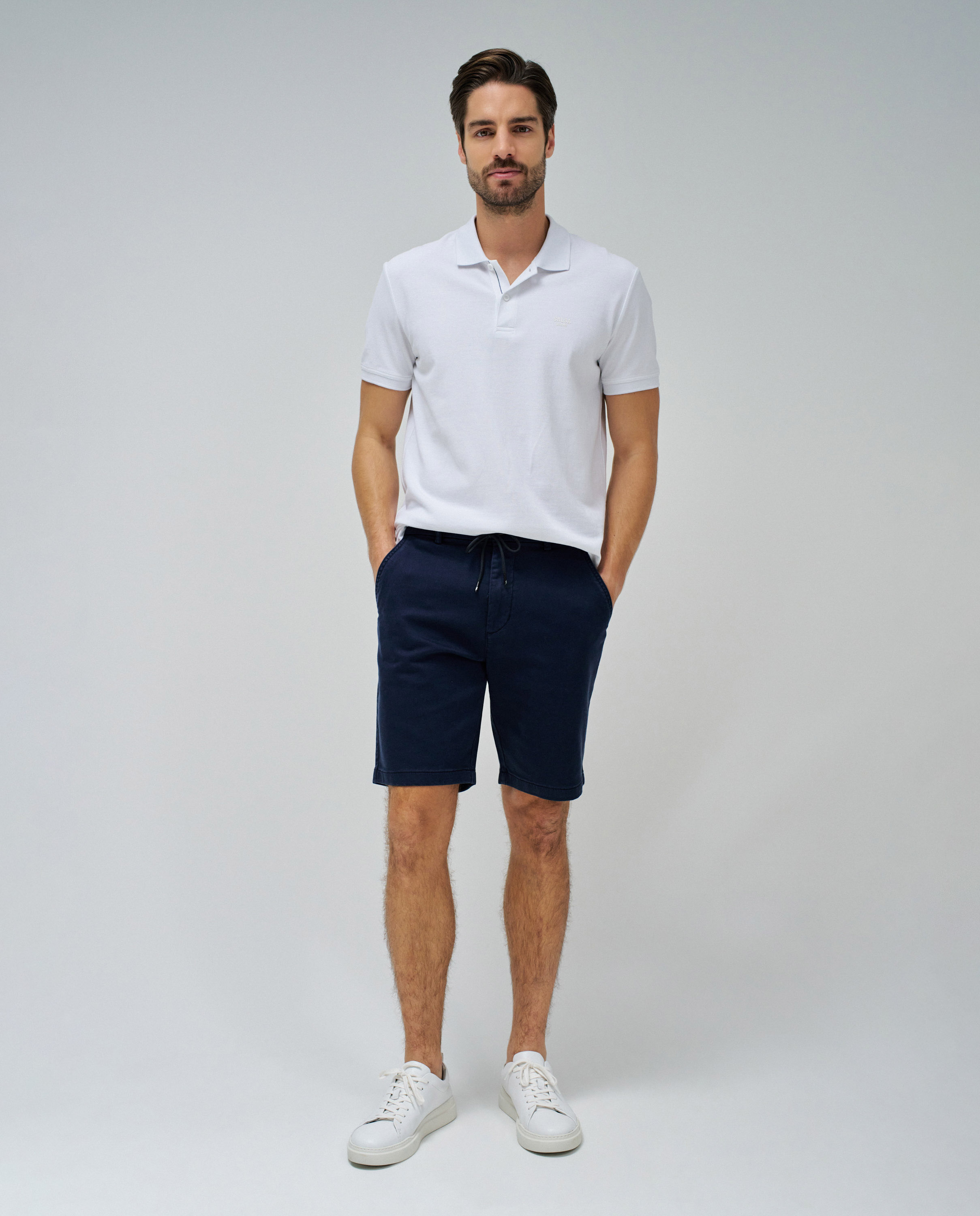 Calças Curtas S-activ Regular Azul-1