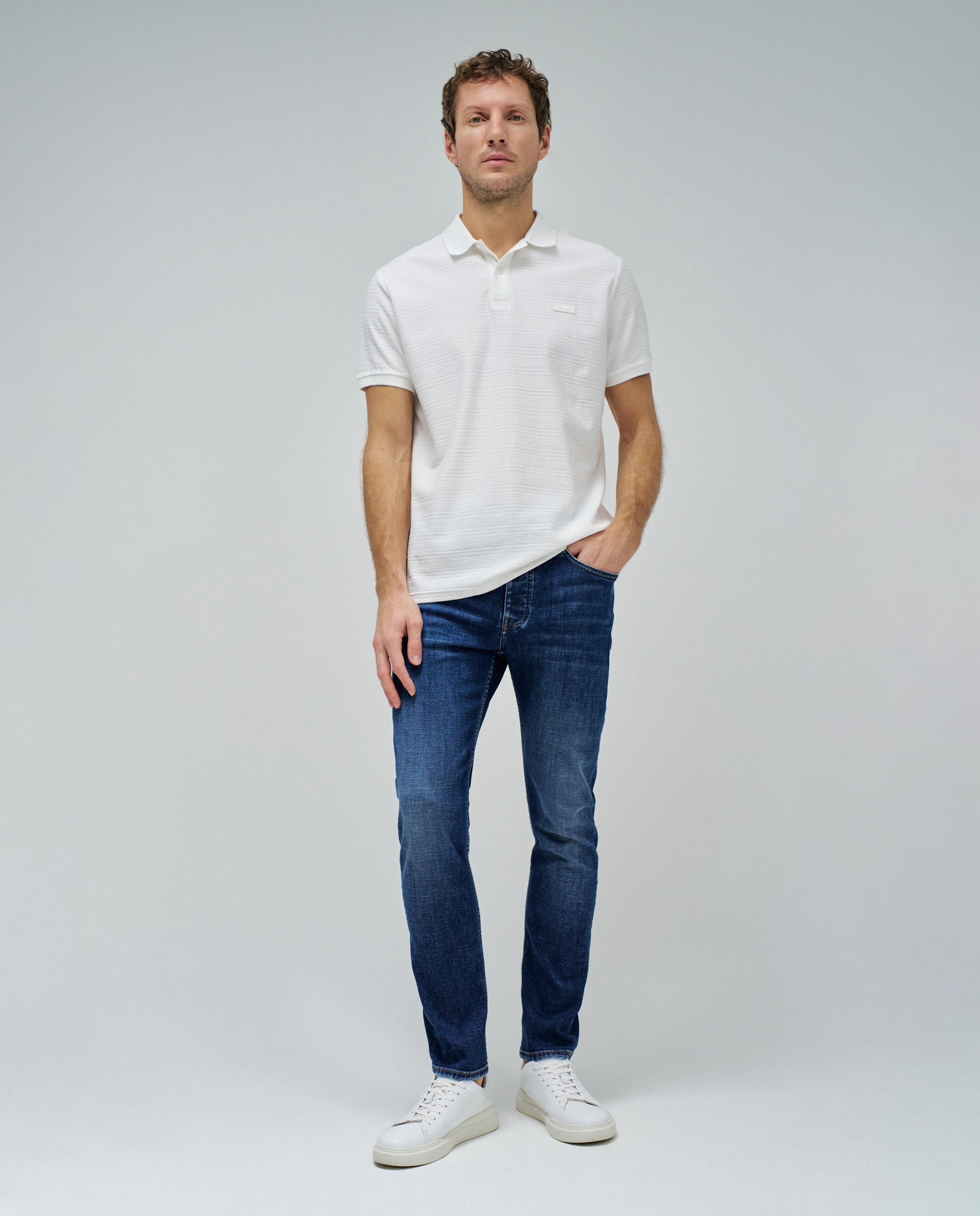 Jeans Slim Fit Azul-1