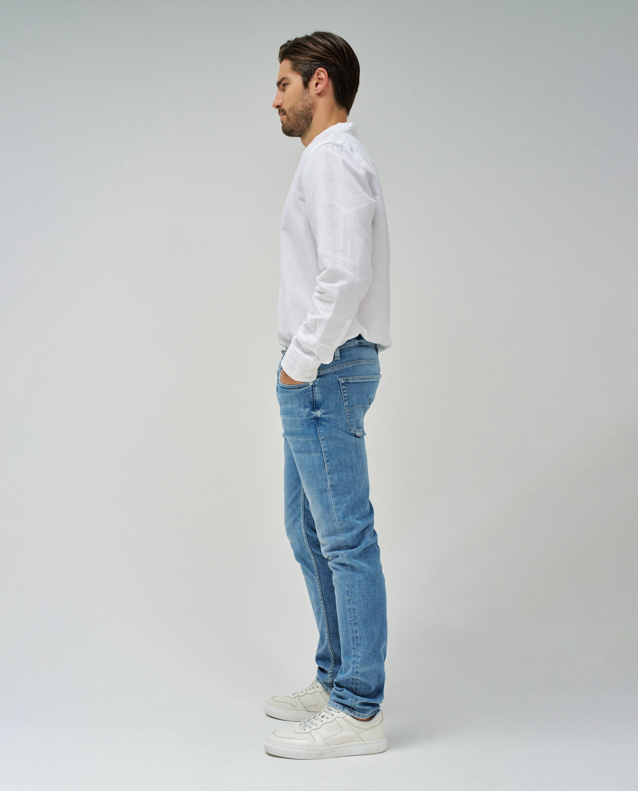 Jeans Slim Fit Azul-2