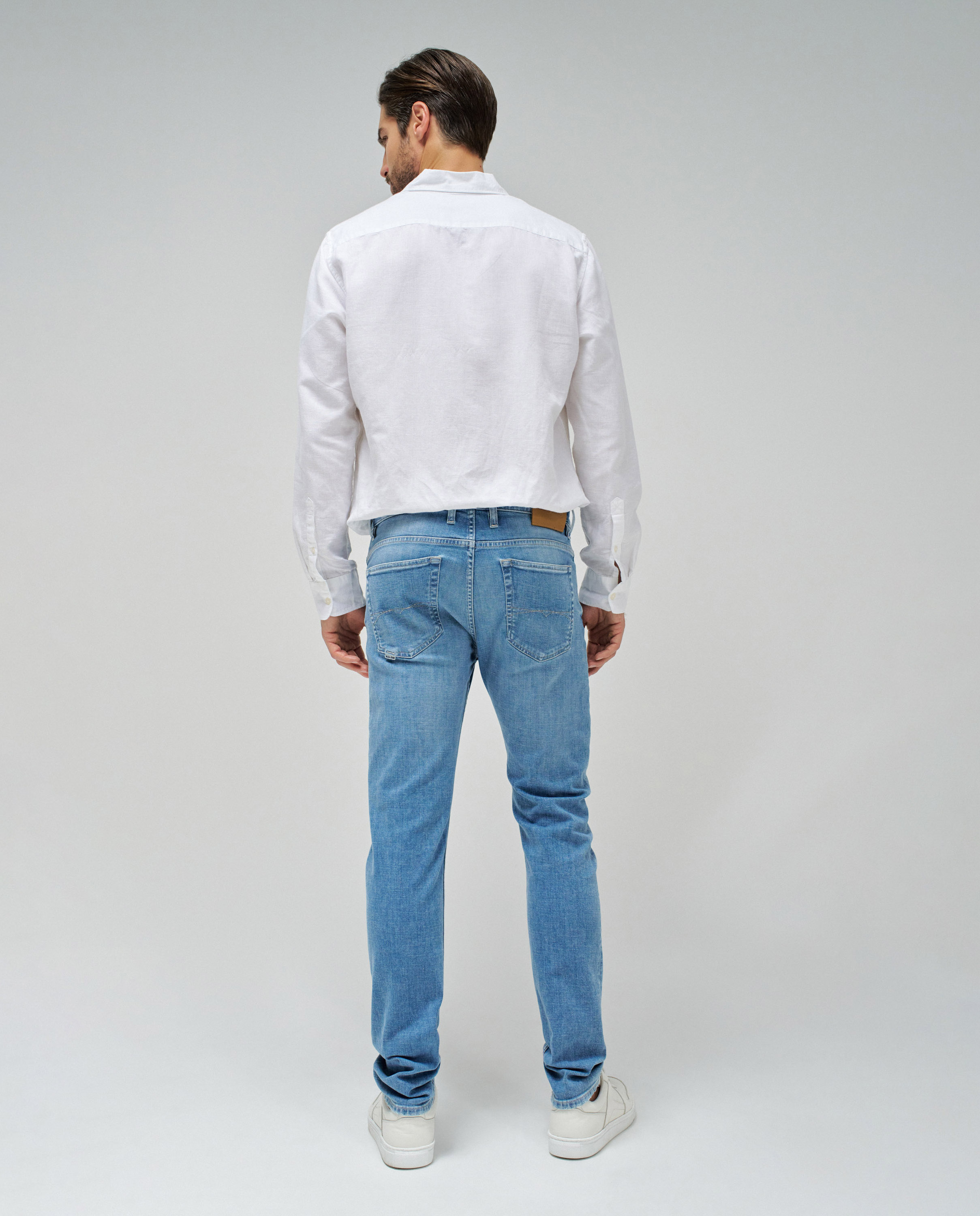 Jeans Slim Fit Azul-3