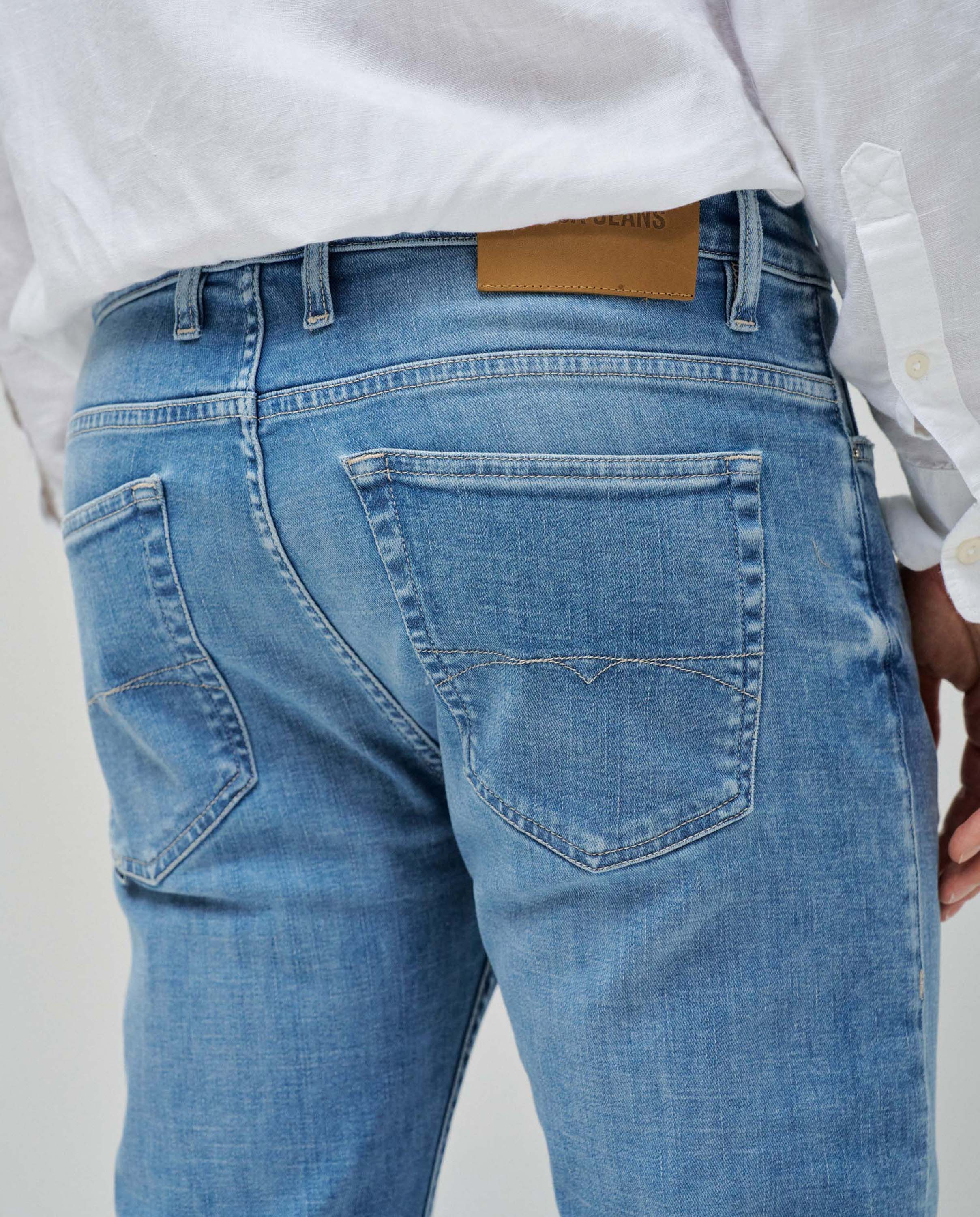 Jeans Slim Fit Azul-4