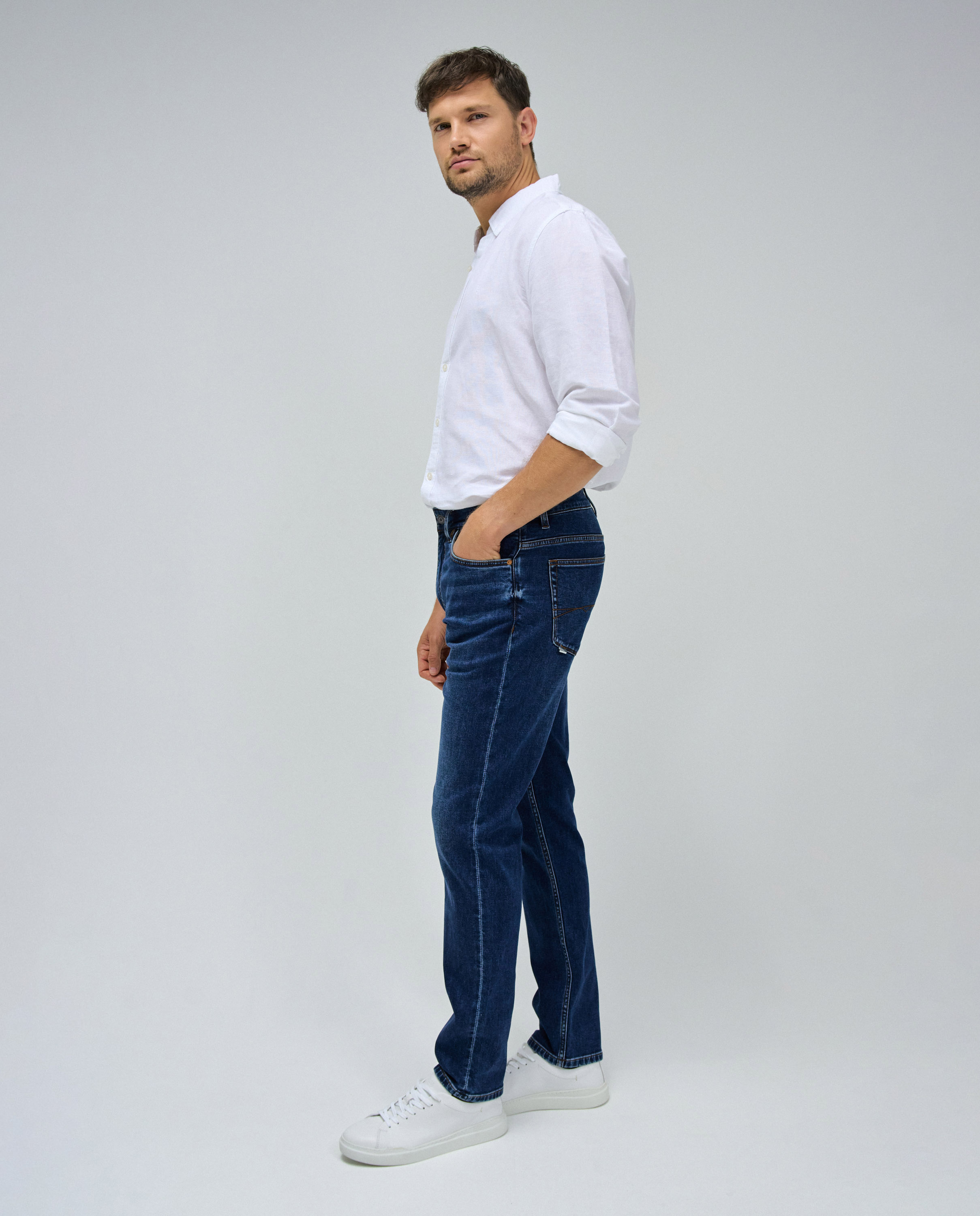 Jeans Slim Fit Azul-2