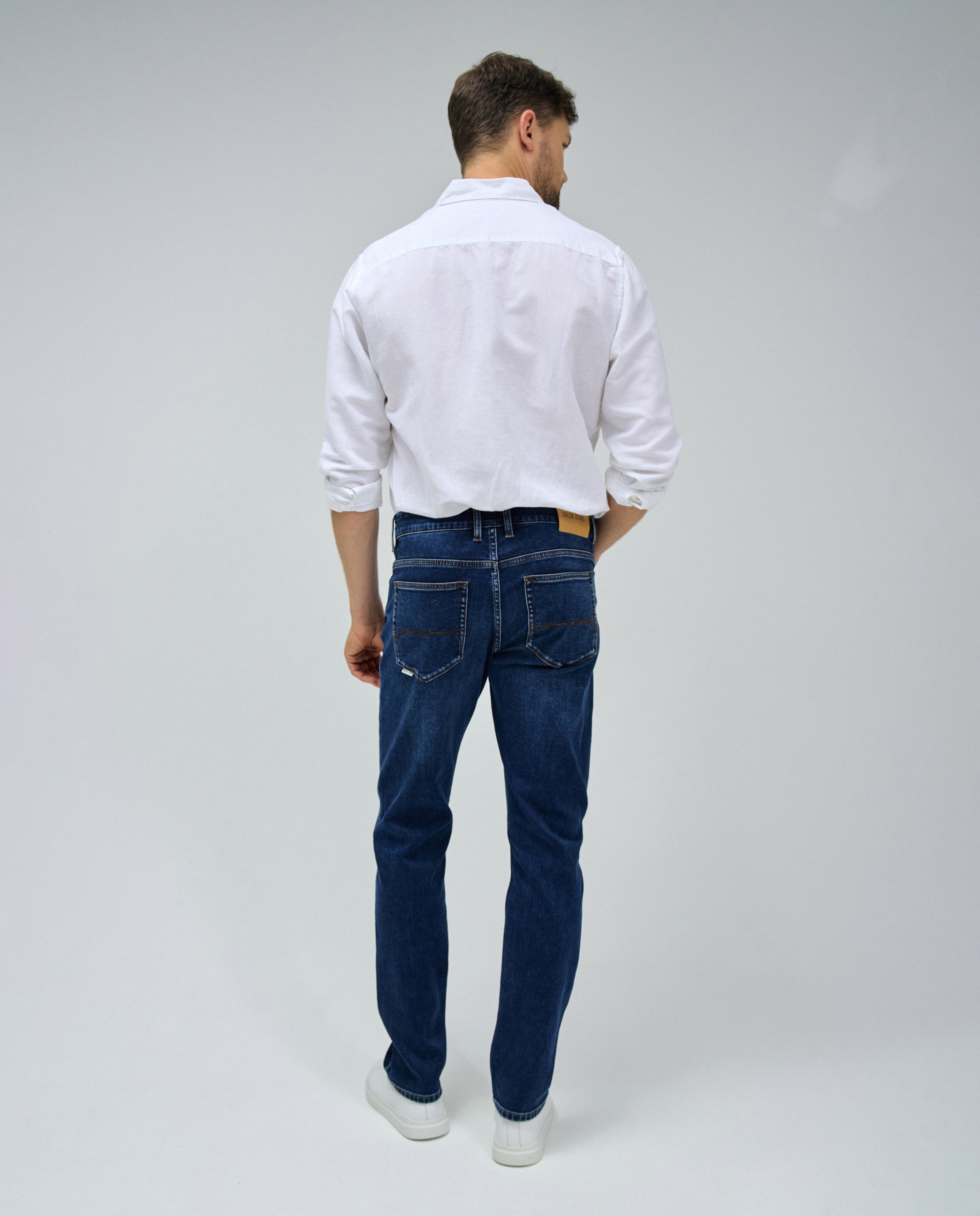 Jeans Slim Fit Azul-3