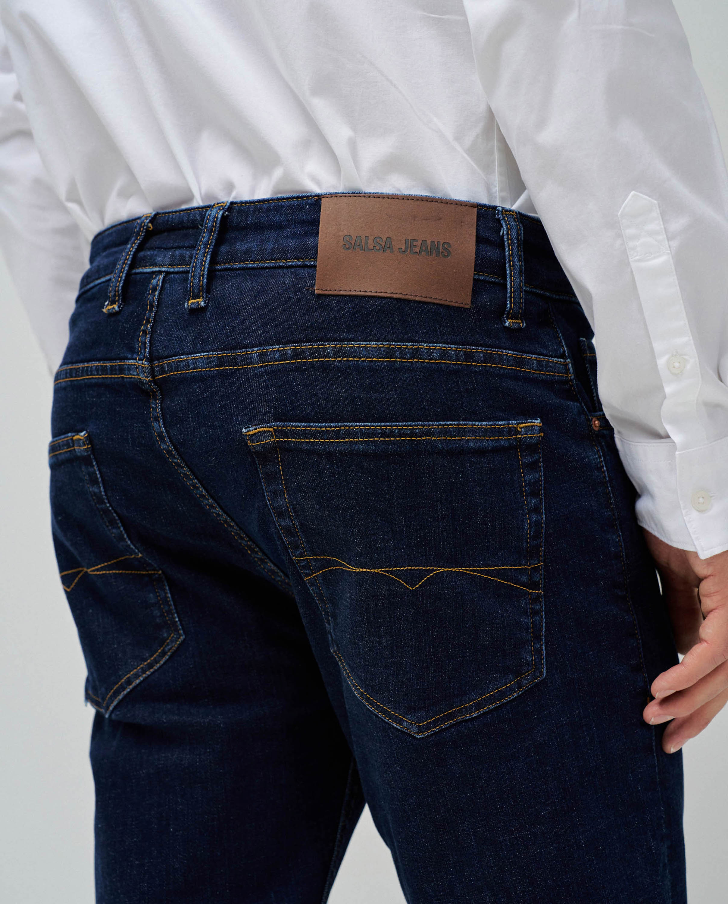 Jeans Regular Fit Azul-4