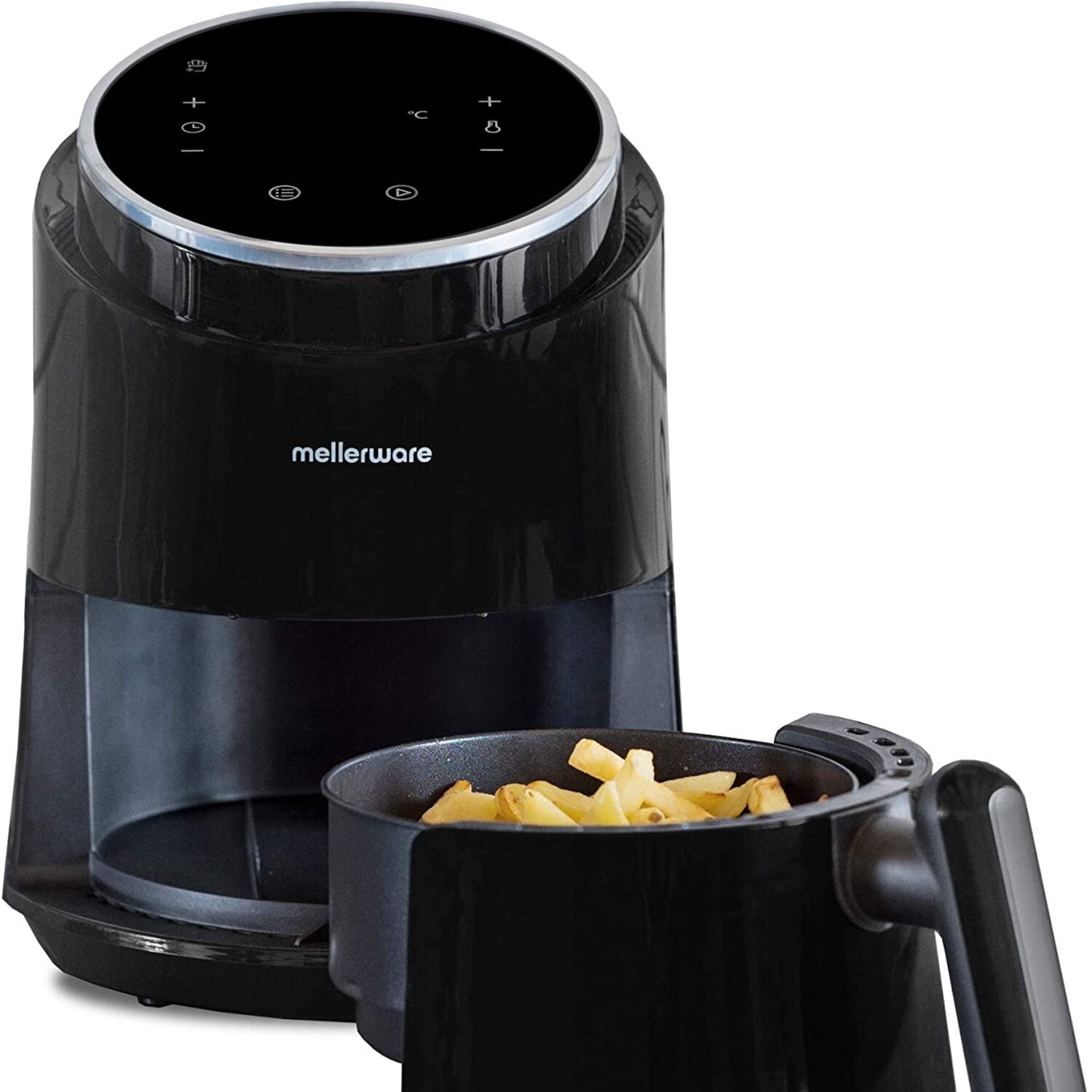 Imagem 0 de Fritadeira de Ar Mellerware CRUNCHY! Black, 1.5L