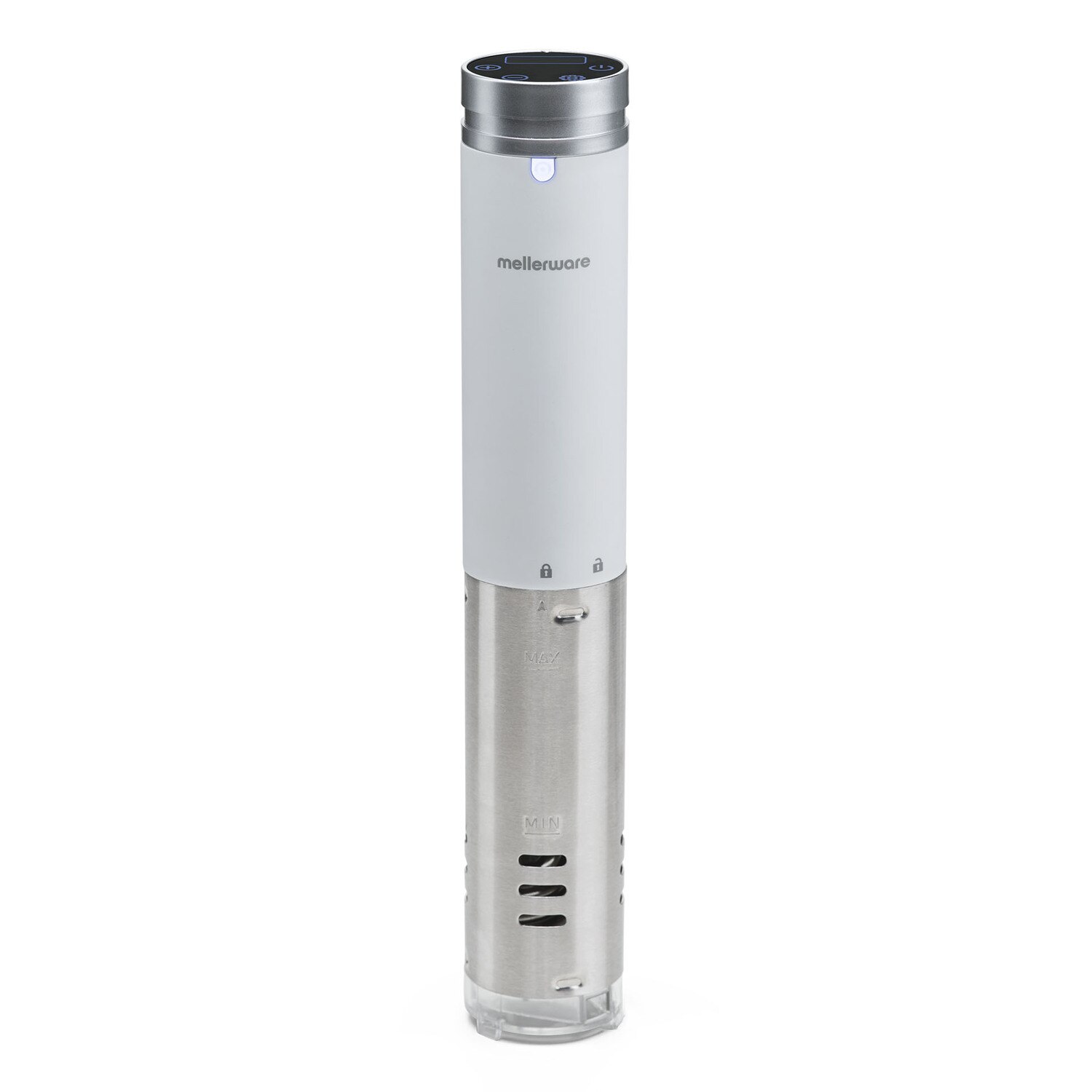Máquina de Sous Vide Mellerware CHEFFY White - 1000W, INOX Branco-5