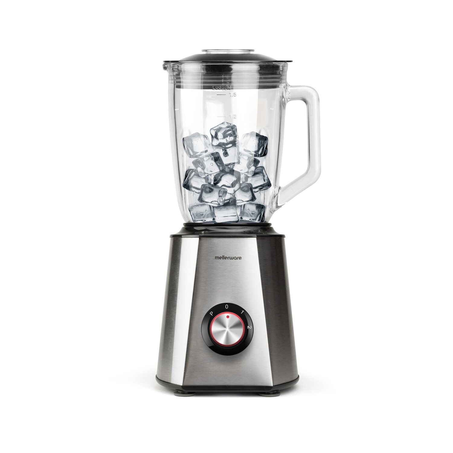 Liquidificadora Mellerware Mixy 1500 Inox Cinzento-3