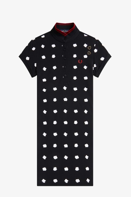 Imagem 0 de Vestido em piqué às bolinhas