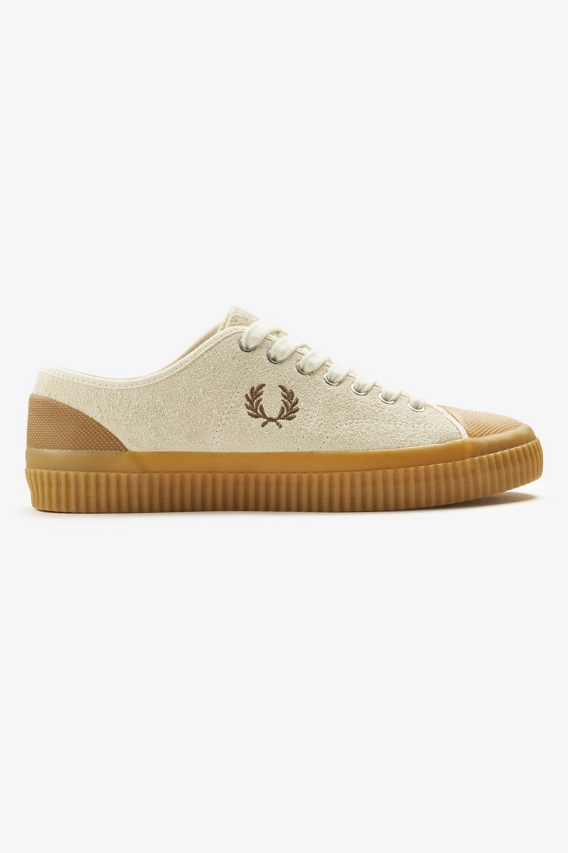 Sapatilha 'Hughes' Fred Perry Cru-1