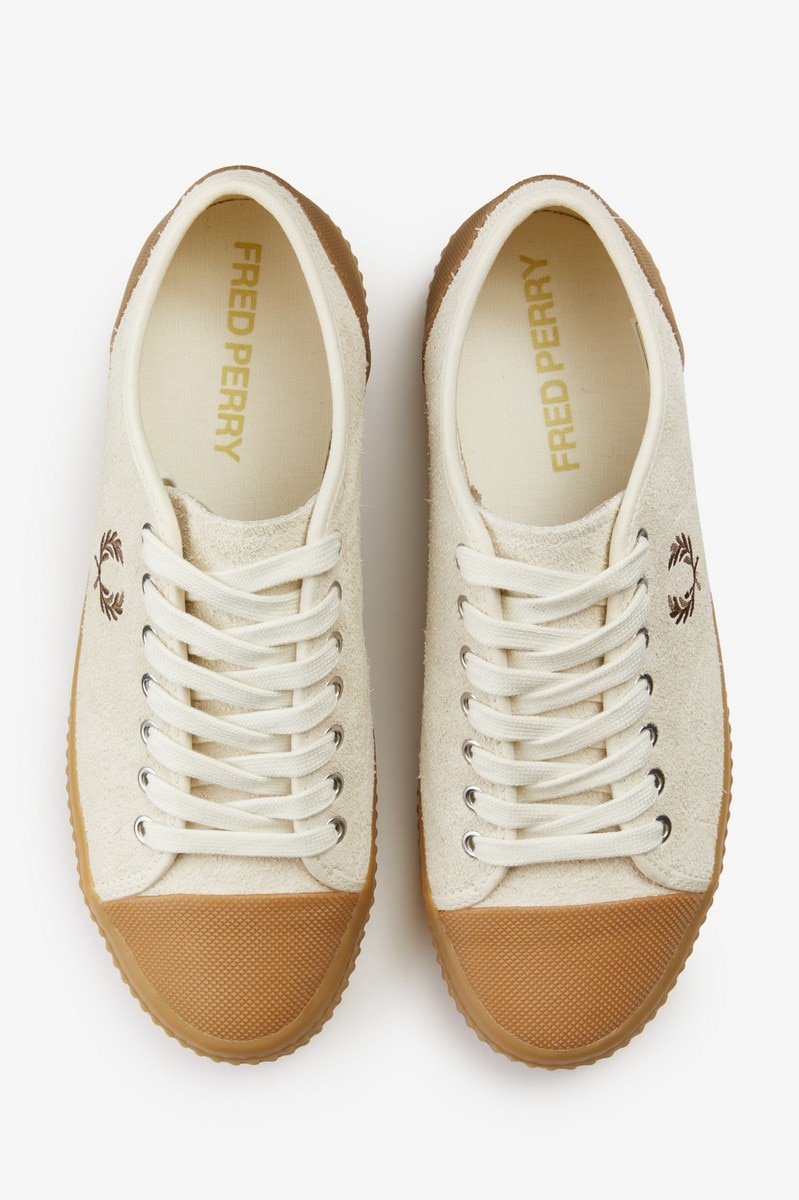 Sapatilha 'Hughes' Fred Perry Cru-2