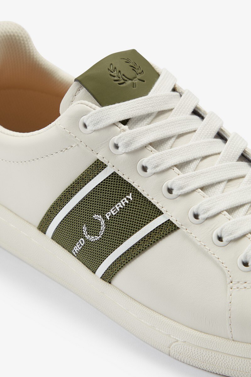 Sapatilhas unisexo 'Graphic Branded Mesh' Fred Perry Bege-6