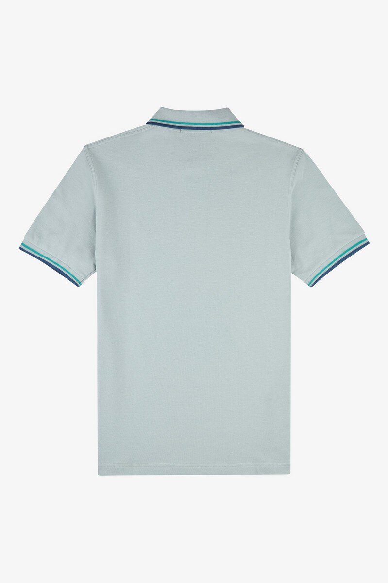 Polo original 'Twin Tipped Fred Perry Shirt' Azul-claro-3