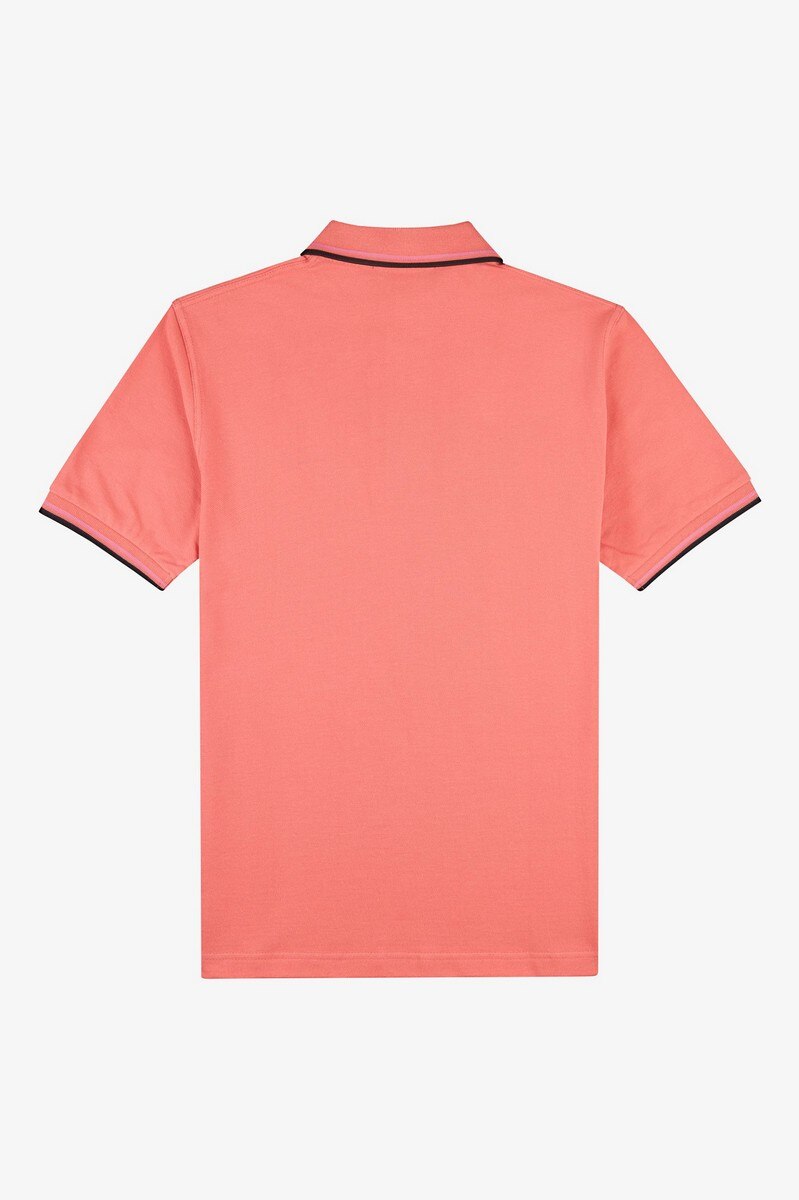 Polo original 'Twin Tipped Fred Perry Shirt' Coral-2