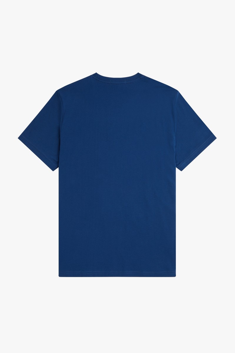 T-Shirt gráfica 'Laurel Wreath' Azul-índigo-2