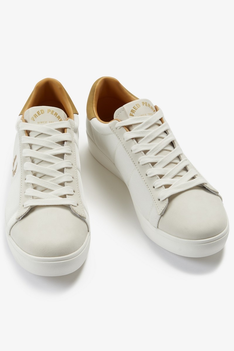 Sapatilhas 'Spencer' Fred Perry Branco-3
