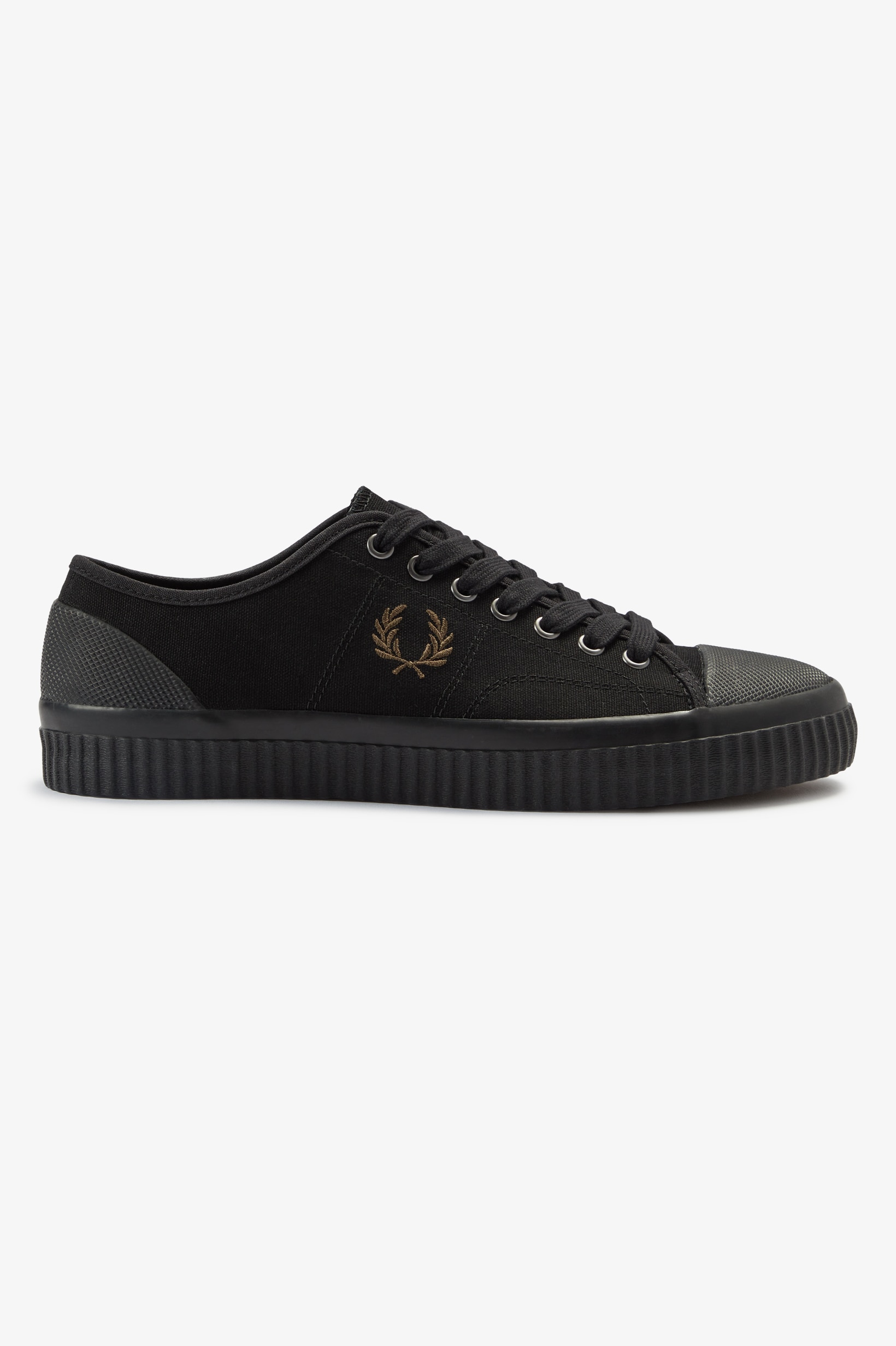 Sapatilhas desportivas 'Hughes Low' em lona Preto-1