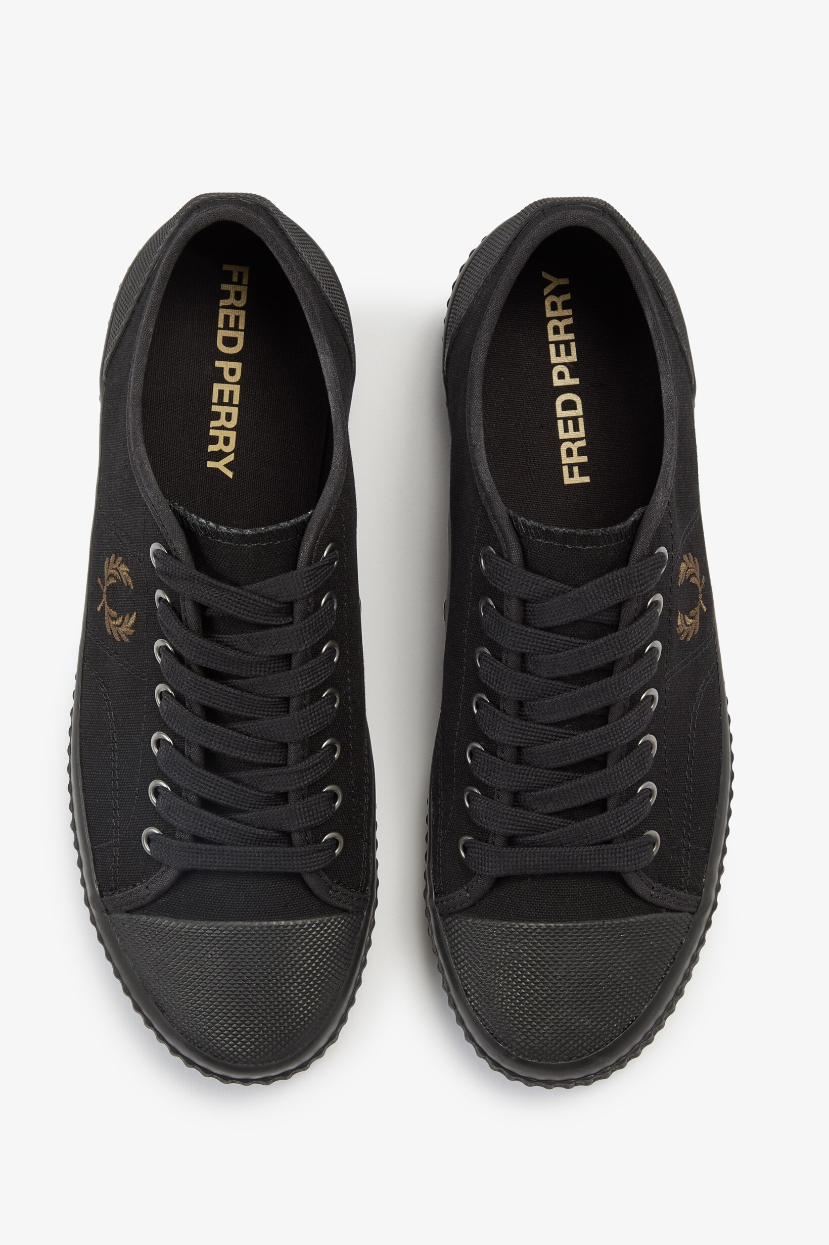 Sapatilhas desportivas 'Hughes Low' em lona Preto-2