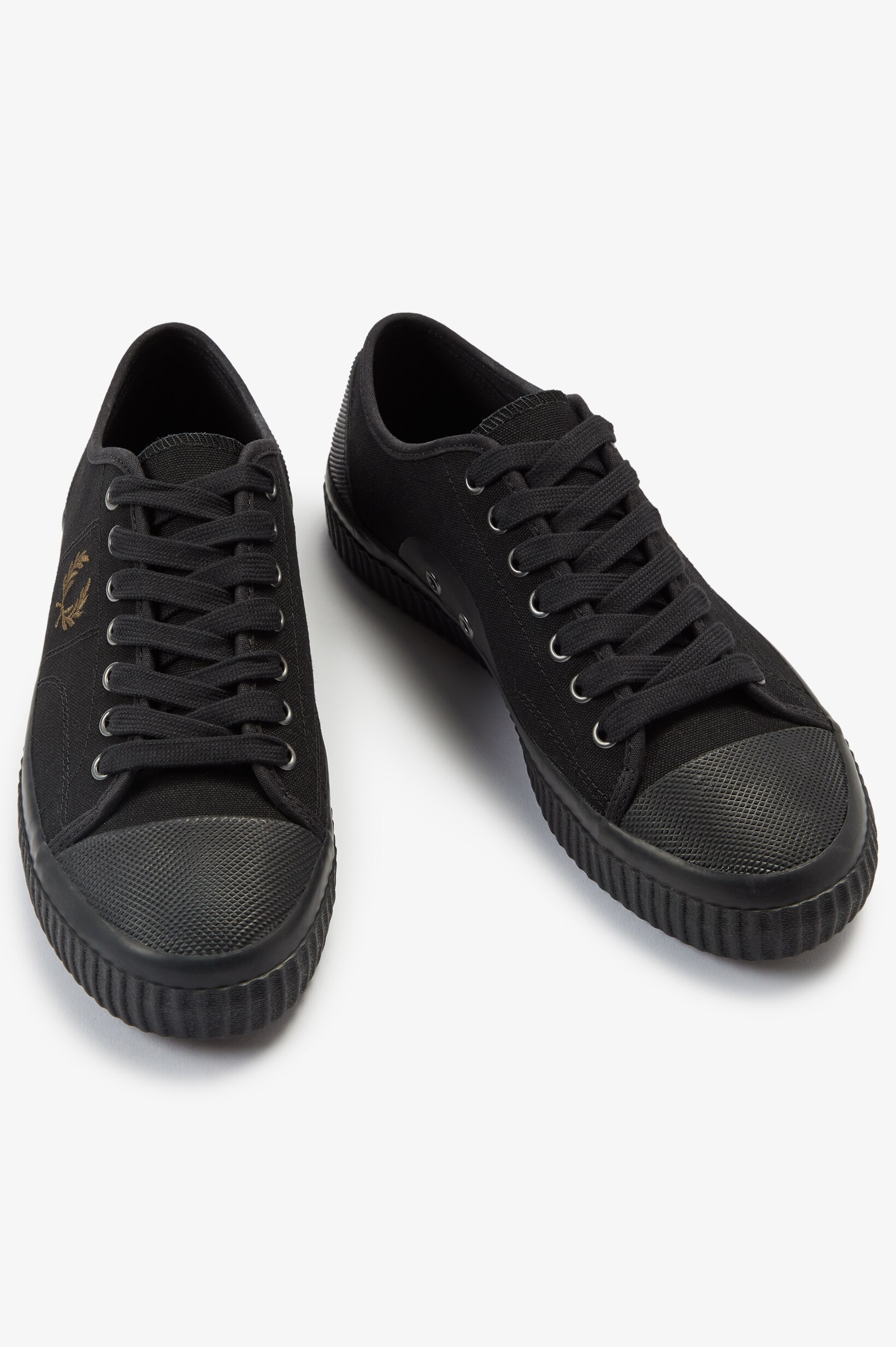 Sapatilhas desportivas 'Hughes Low' em lona Preto-3