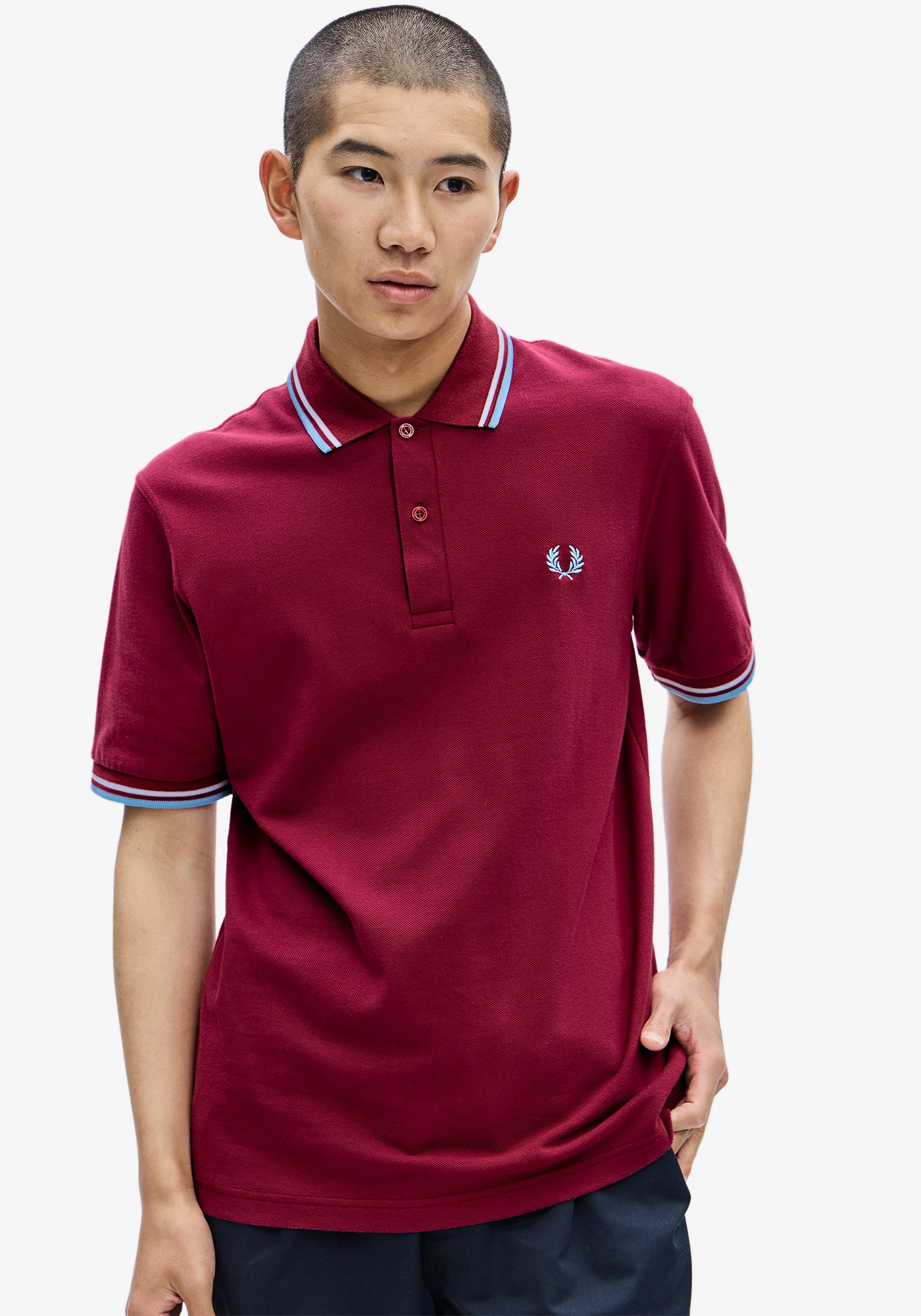 Imagem 0 de Polo original 'Twin Tipped Fred Perry Shirt'