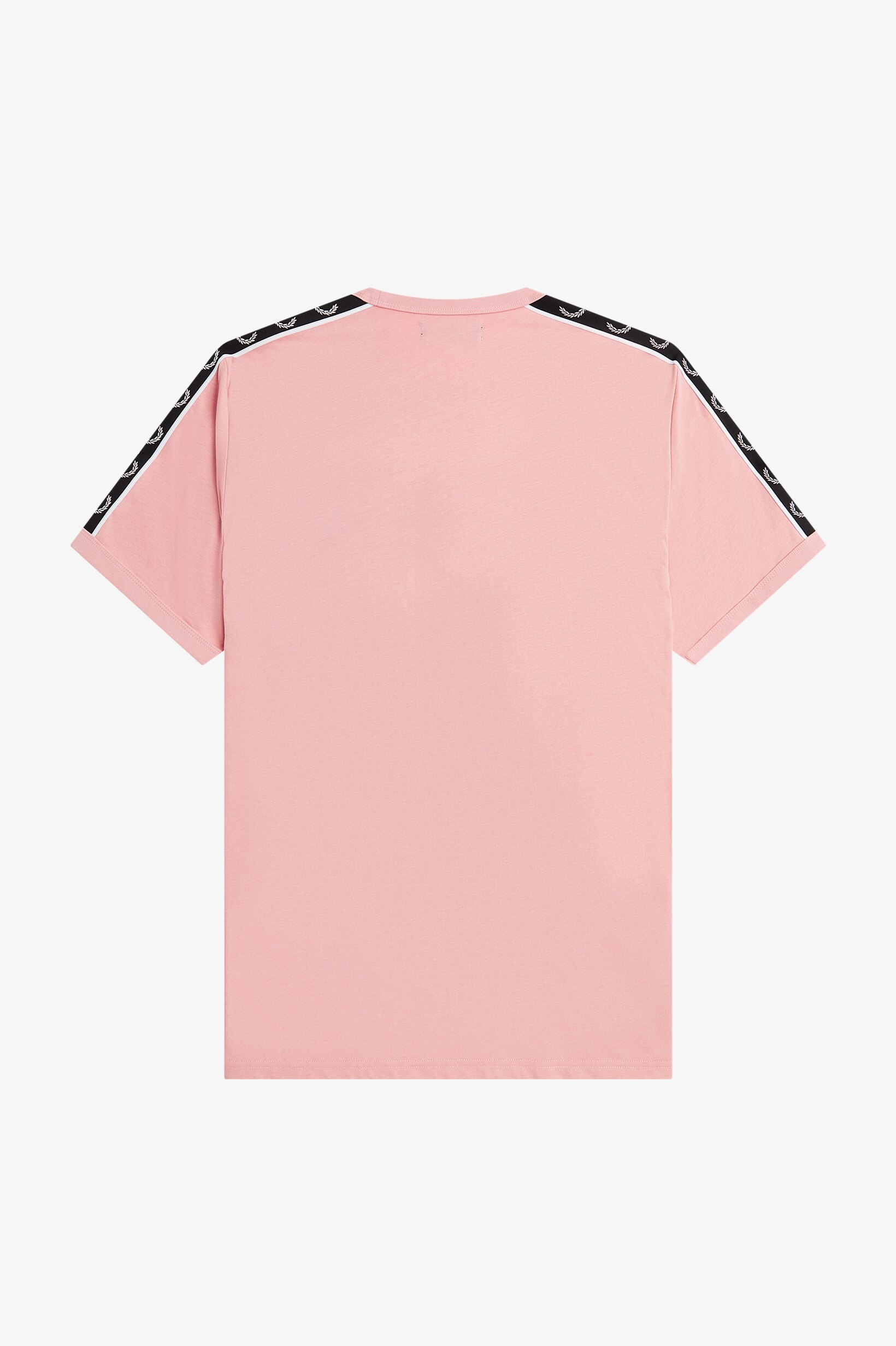 T-Shirt 'Contrast Tape Ringer' Rosa-2