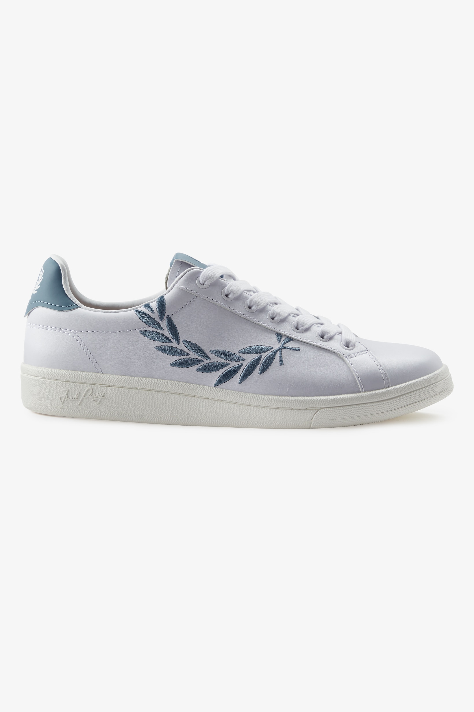 Imagem 0 de Sapatilha unisexo 'B721' em pele Fred Perry