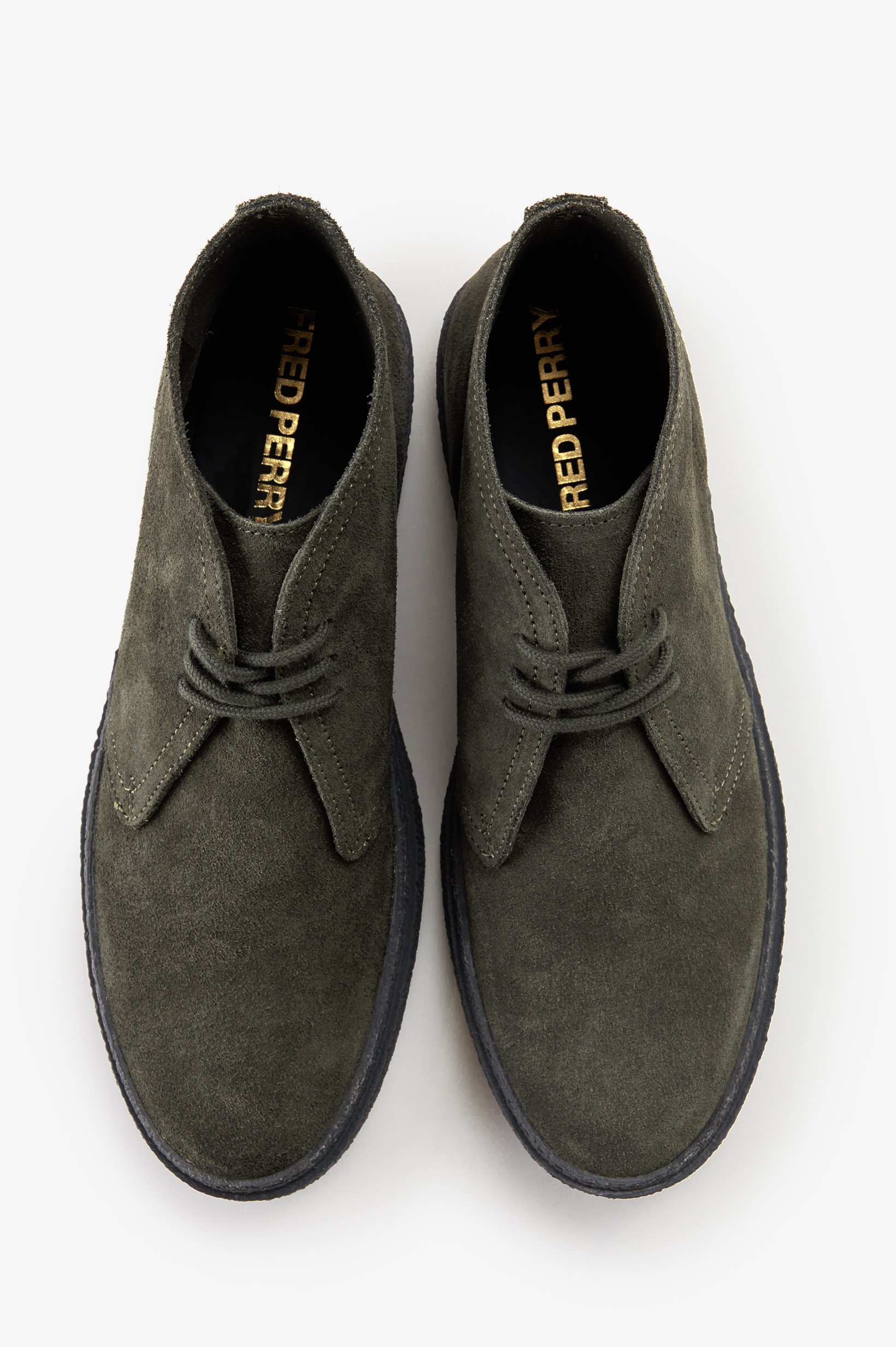 Bota 'HAWLEY' Fred Perry Verde-2