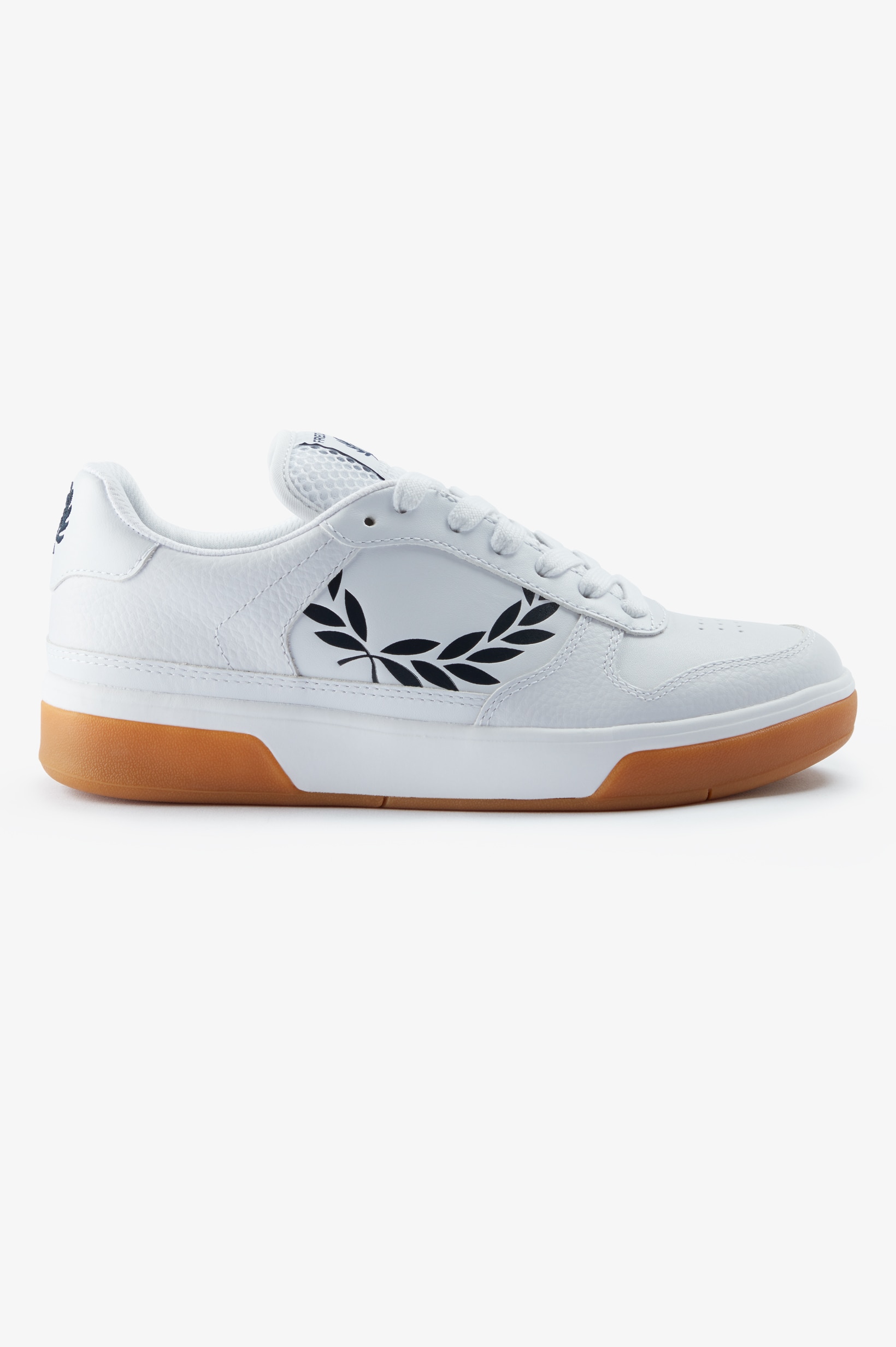Imagem 0 de Sapatilhas Unisexo 'B300' em pele texturizada Fred Perry